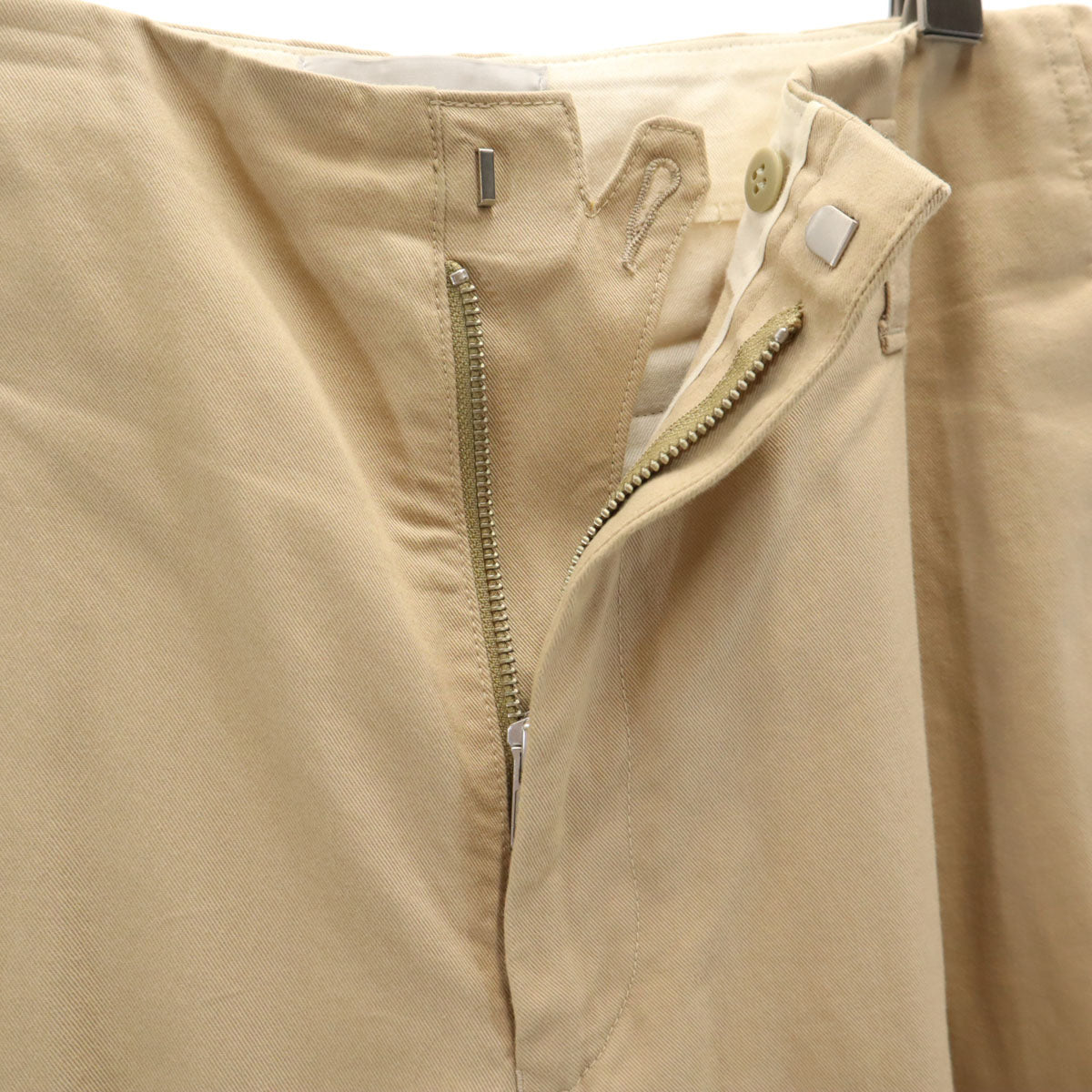 PORT BY ARK ポートバイアーク 日本製 タック ワイド パンツ 2 ベージュ メンズ