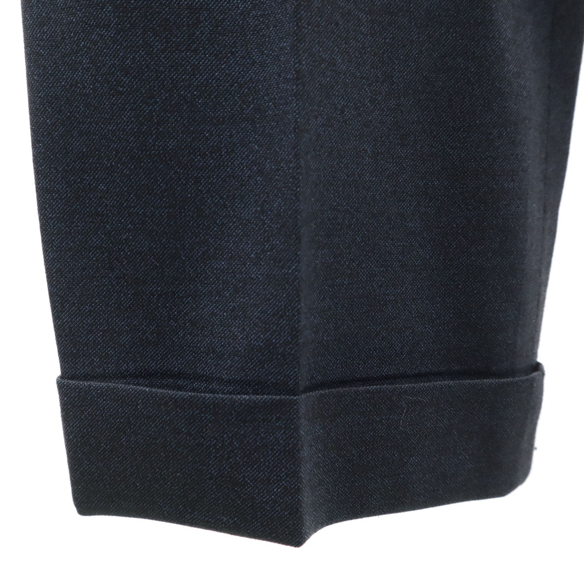 Mackintosh マッキントッシュ ウールブレンド スラックスパンツ 40 ネイビー メンズ