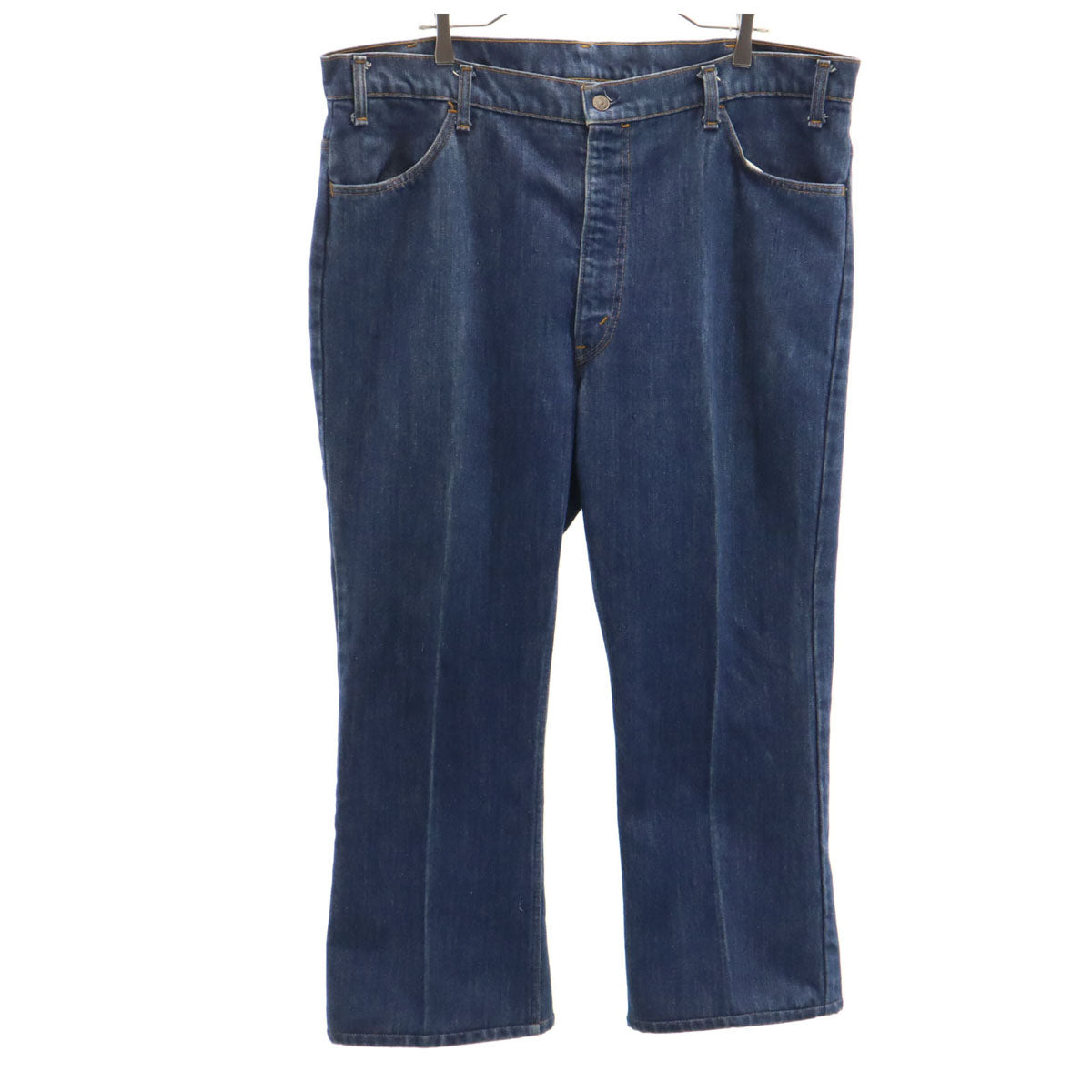Levi's リーバイス 70s オレンジタブ ヴィンテージ 646 42タロン ベルボトム デニムパンツ インディゴブルー ジーンズ ビッグサイズ メンズ