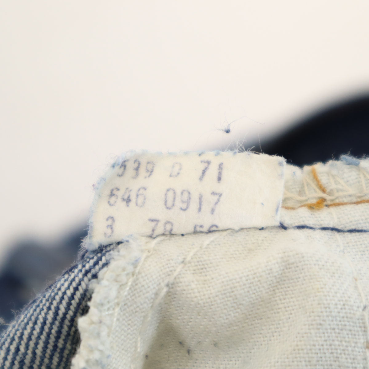 Levi's リーバイス 70s オレンジタブ ヴィンテージ 646 42タロン ベルボトム デニムパンツ インディゴブルー ジーンズ ビッグサイズ メンズ