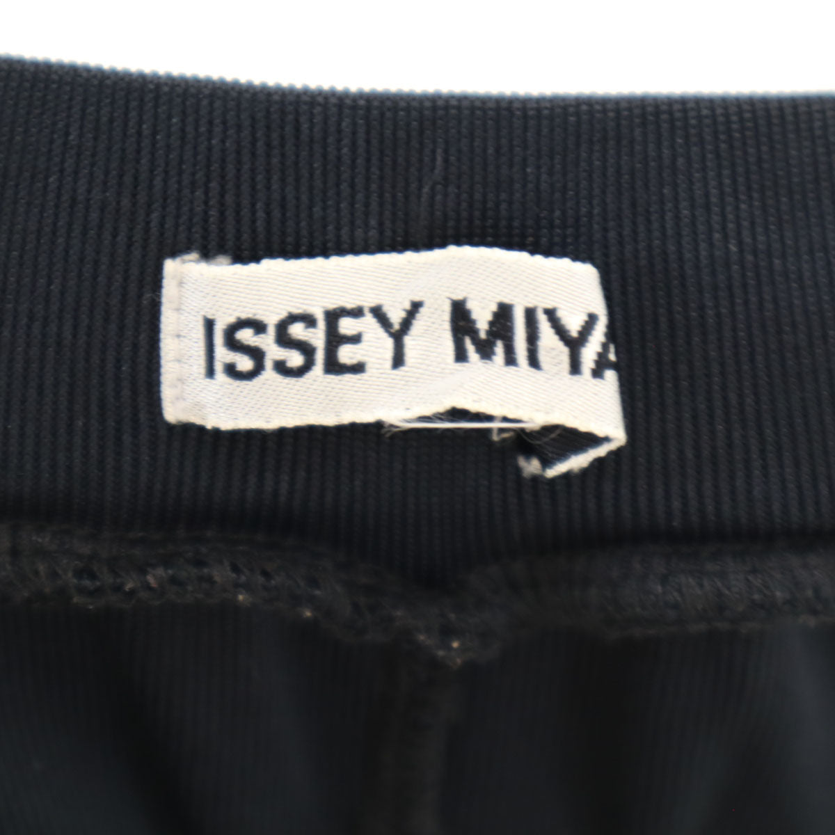 ISSEY MIYAKE イッセイミヤケ 90s 日本製 オールド イージーパンツ M 濃紺 ストレッチ レディース