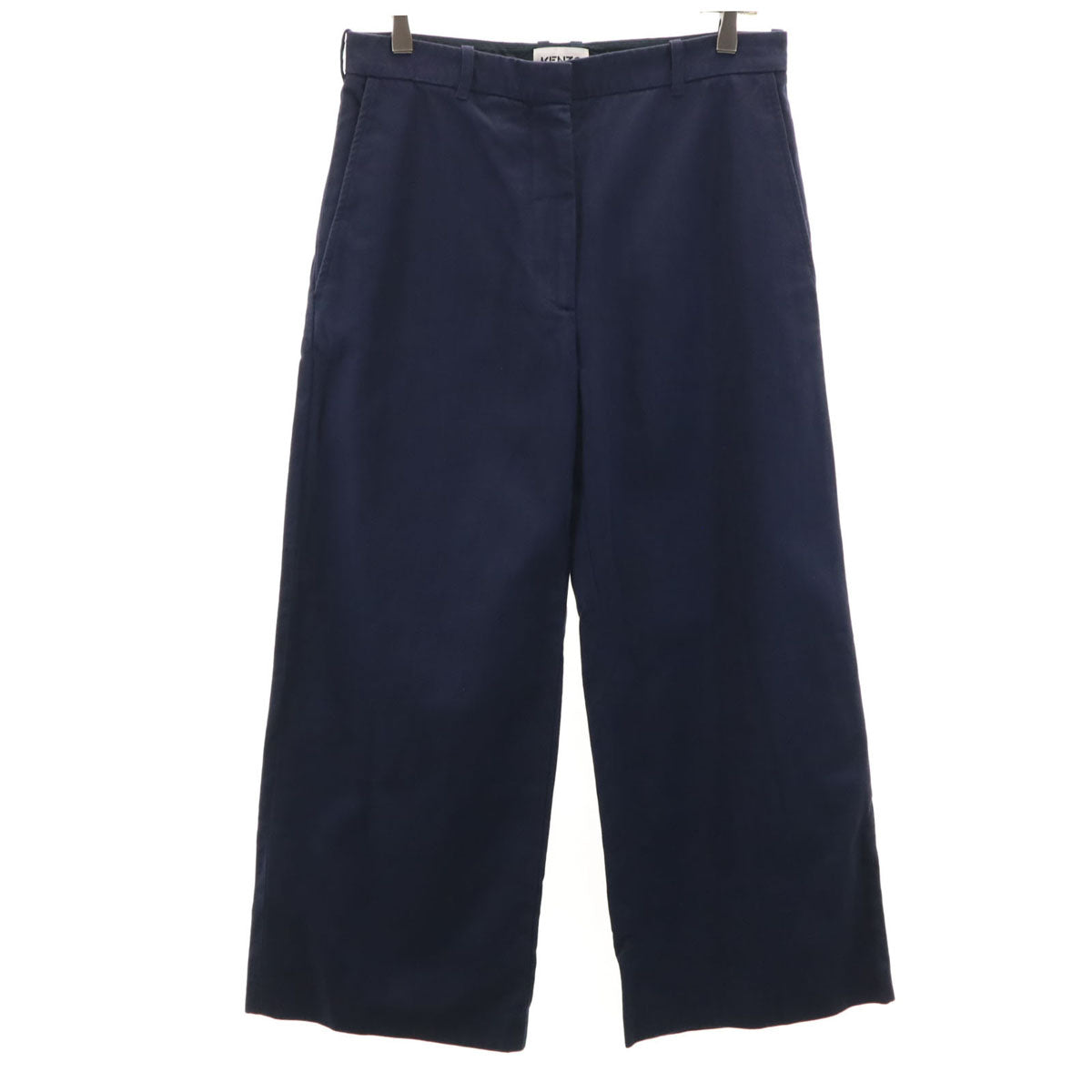 KENZO ケンゾー ヘリンボーン ワーク ワイドパンツ 40 ネイビー メンズ