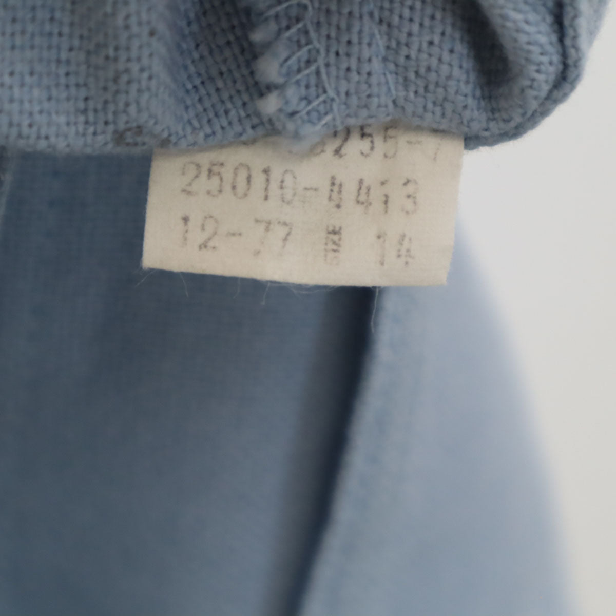Levi's リーバイス 70s ヴィンテージ 42タロン ブーツカットパンツ 14 水色 レディース