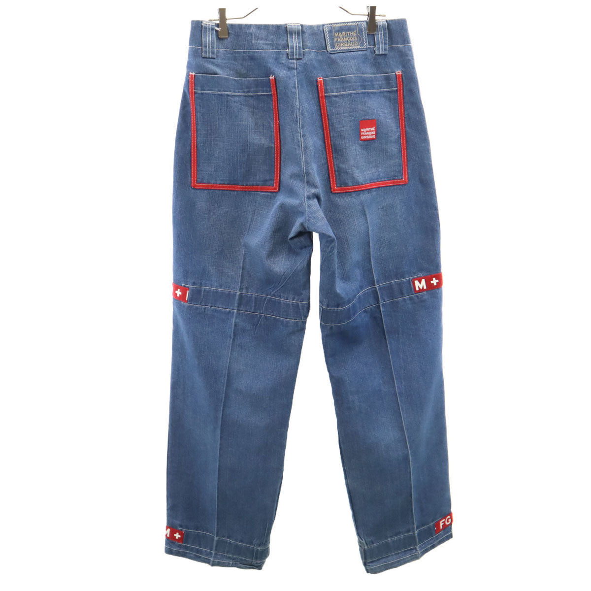 Levi's リーバイス 80s 26048 0214 ヴィンテージ 42タロン クラッシュ加工 テーパードデニムパンツ 13 ウォッシュブルー ジーンズ レディース
