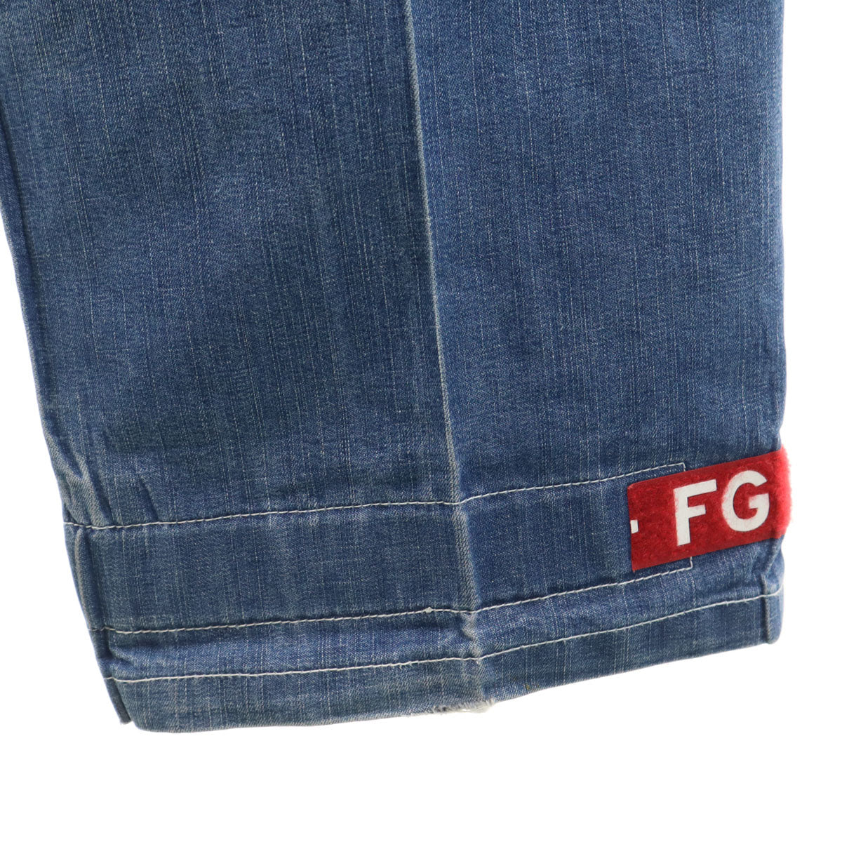 Levi's リーバイス 80s 26048 0214 ヴィンテージ 42タロン クラッシュ加工 テーパードデニムパンツ 13 ウォッシュブルー ジーンズ レディース