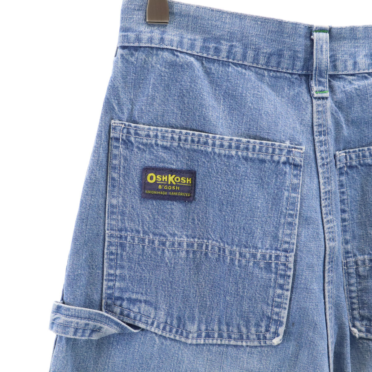 OSHKOSH オシュコシュ デニムペインターパンツ ウォッシュブルー ジーンズ メンズ