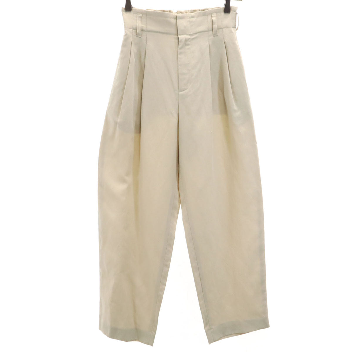 未使用 allureville アルアバイル 日本製 テーパードパンツ 2 ブルー系 レディース