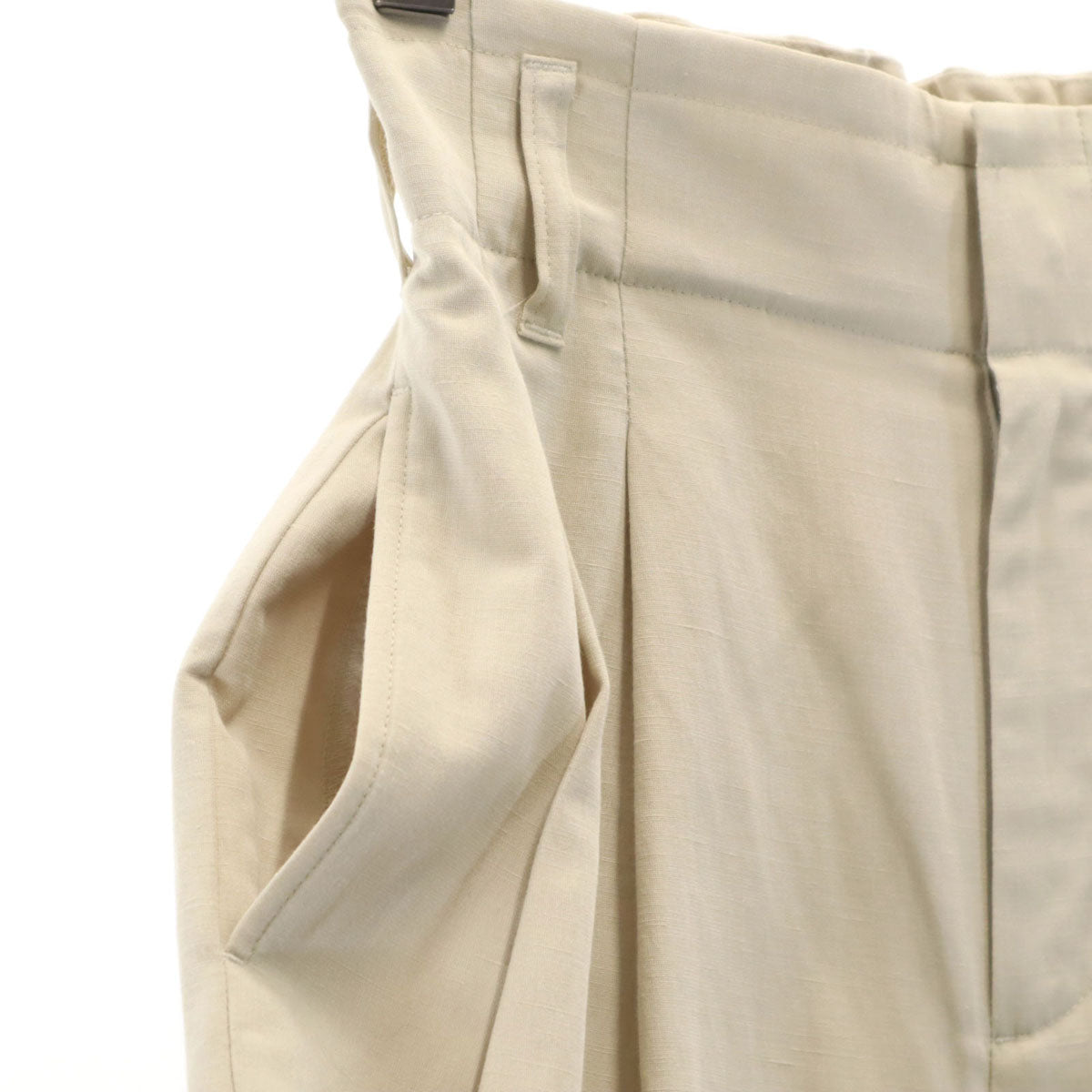 未使用 allureville アルアバイル 日本製 テーパードパンツ 2 ブルー系 レディース