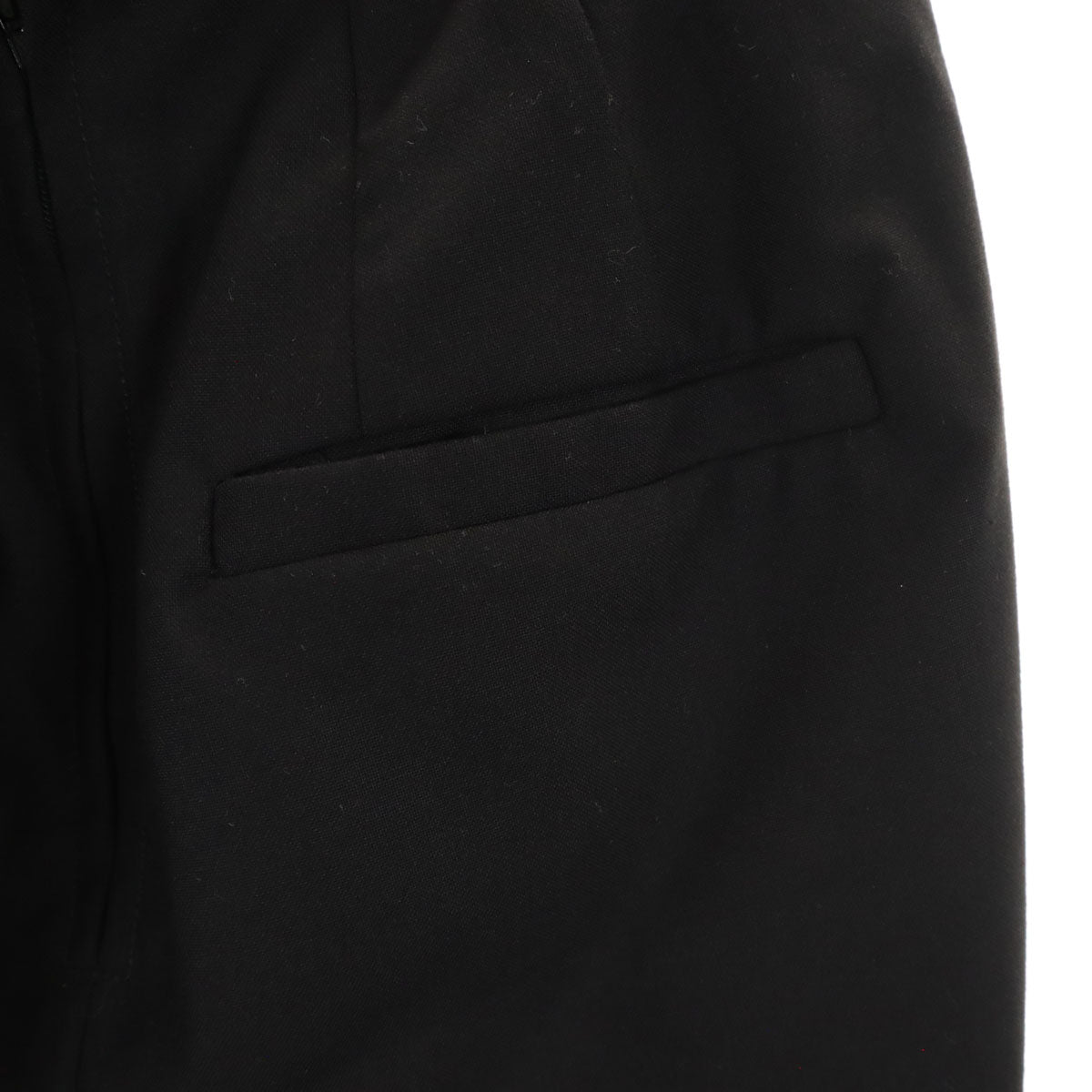 未使用 CLANE クラネ ハイウエスト パンツ 1 黒 レディース