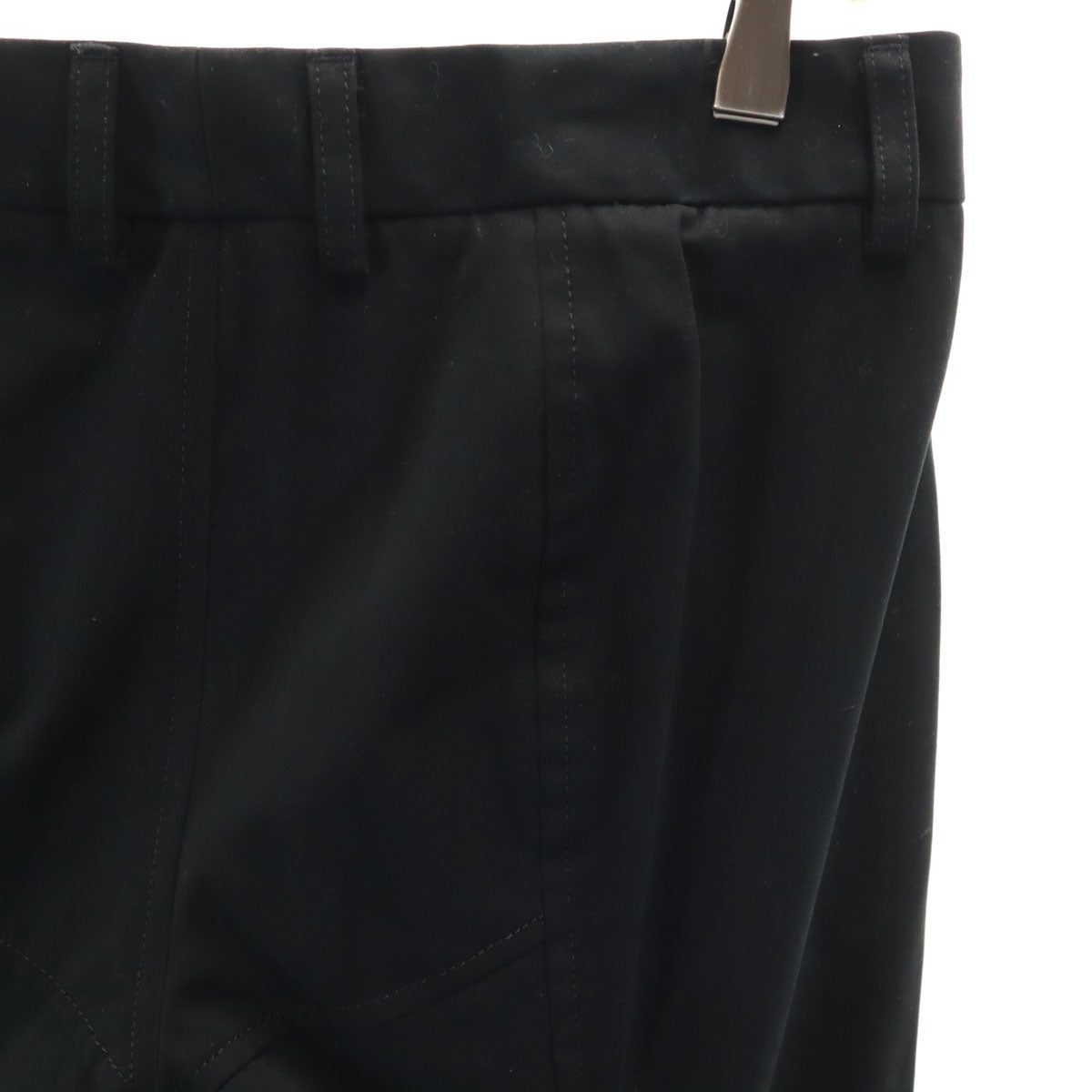 未使用 Vivienne Westwood RED LABEL ヴィヴィアンウエストウッドレッドレーベル イタリア製 ストレートパンツ 42 ブラック レディース