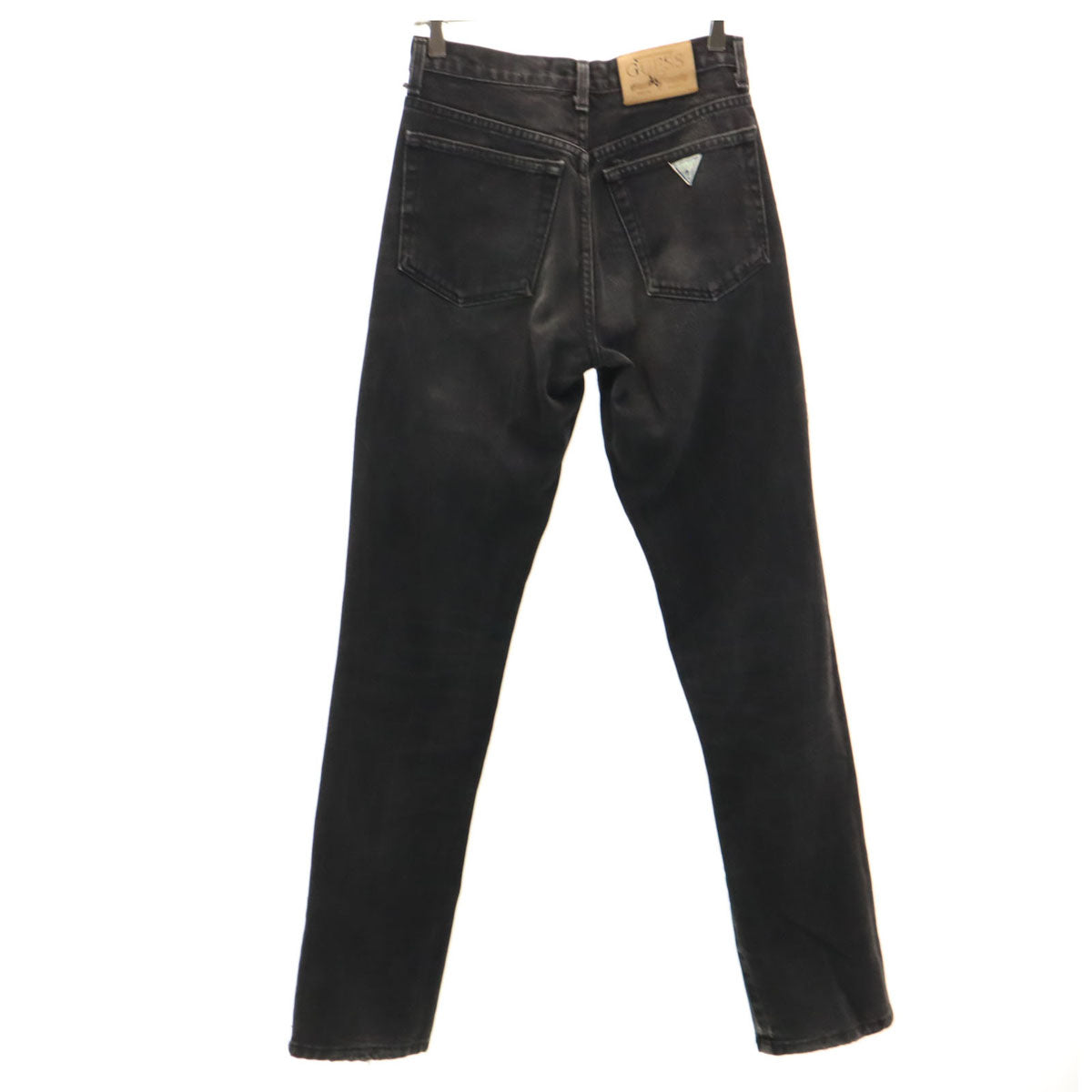 GUESS JEANS ゲスジーンズ 90s USA製 オールド デニムパンツ W28 ブラック ジーンズ メンズ