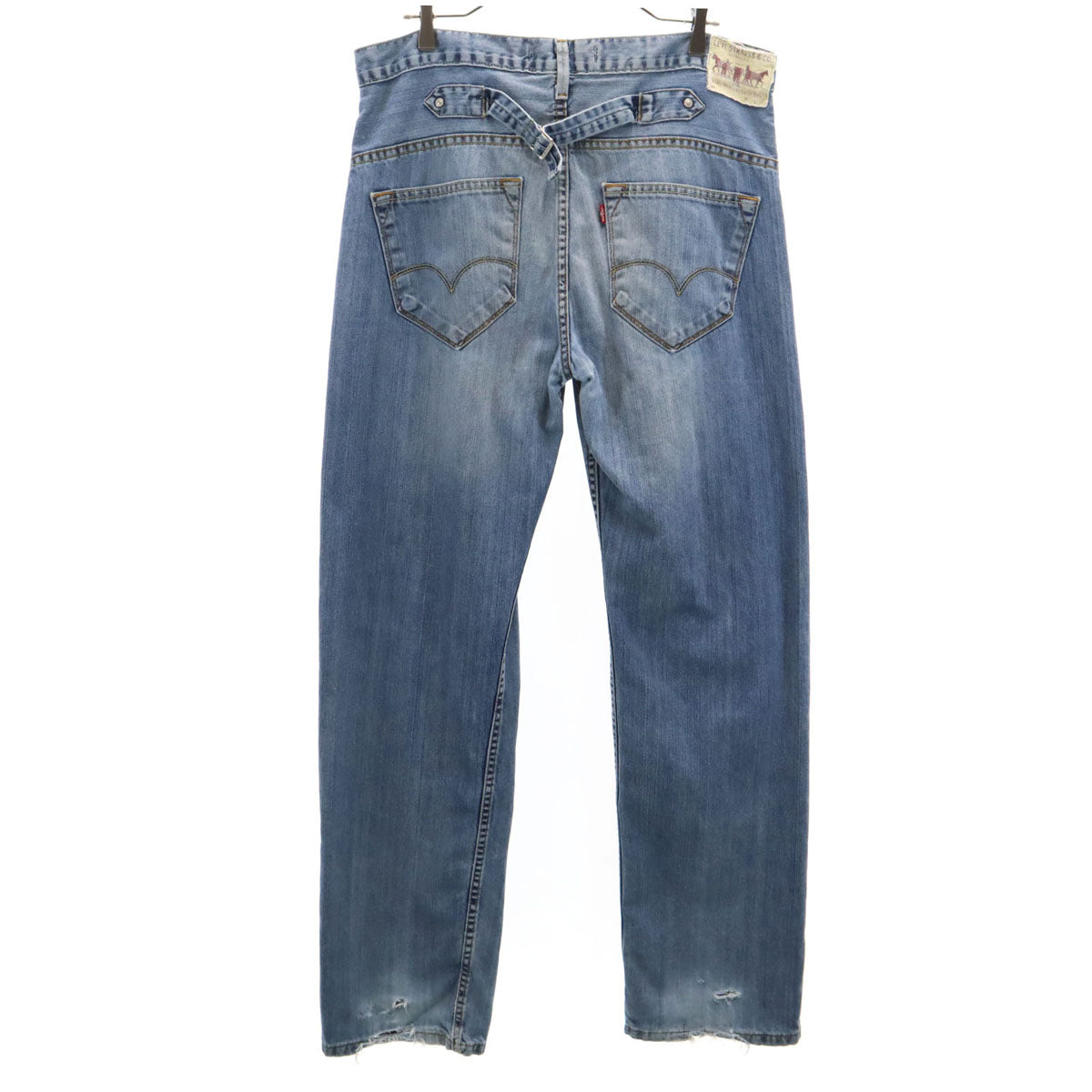 スラックスパンツ ネイビー メンズ