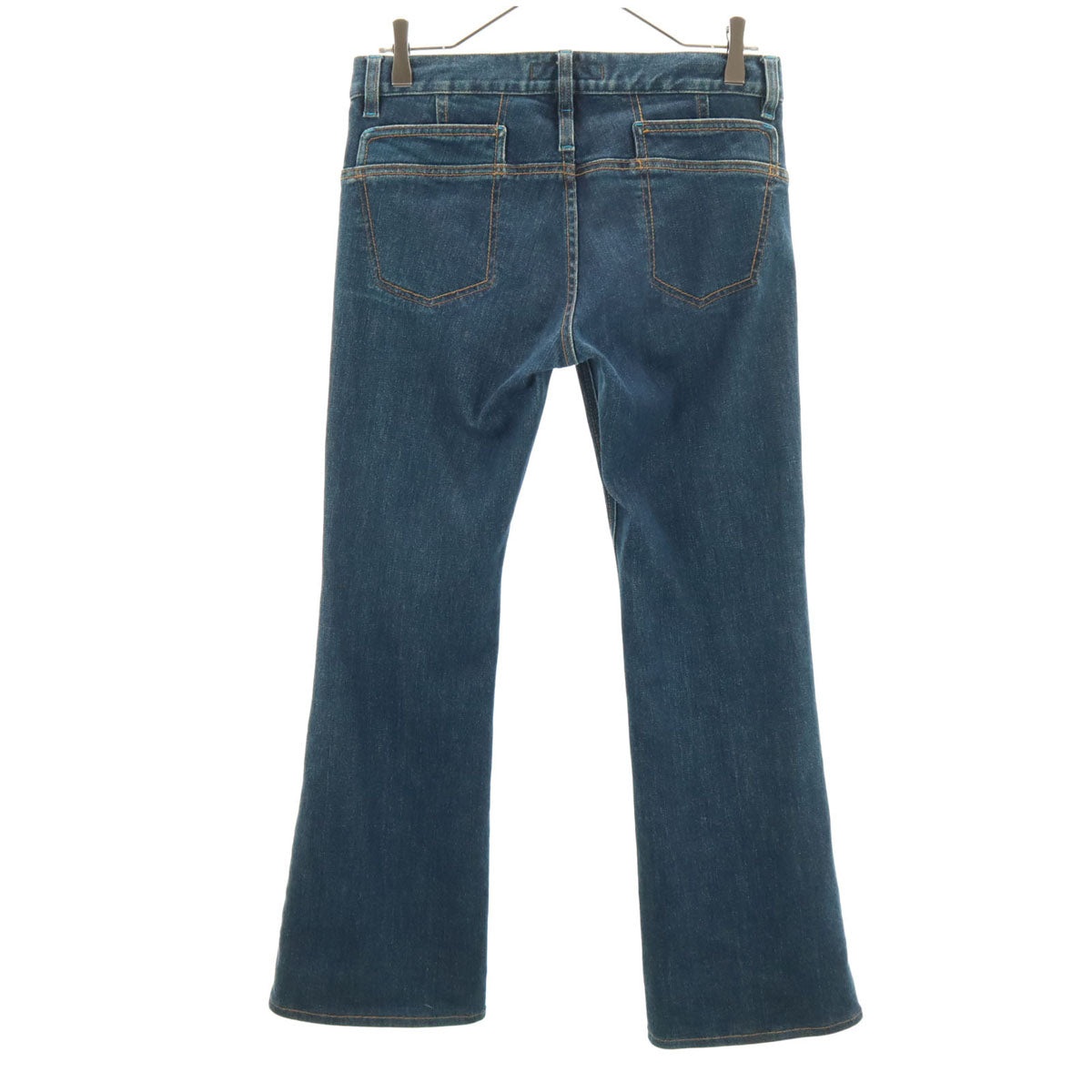 YVES SAINT LAURENT イヴサンローラン イタリア製 ブーツカットデニムパンツ 38 インディゴブルー ジーンズ レディース