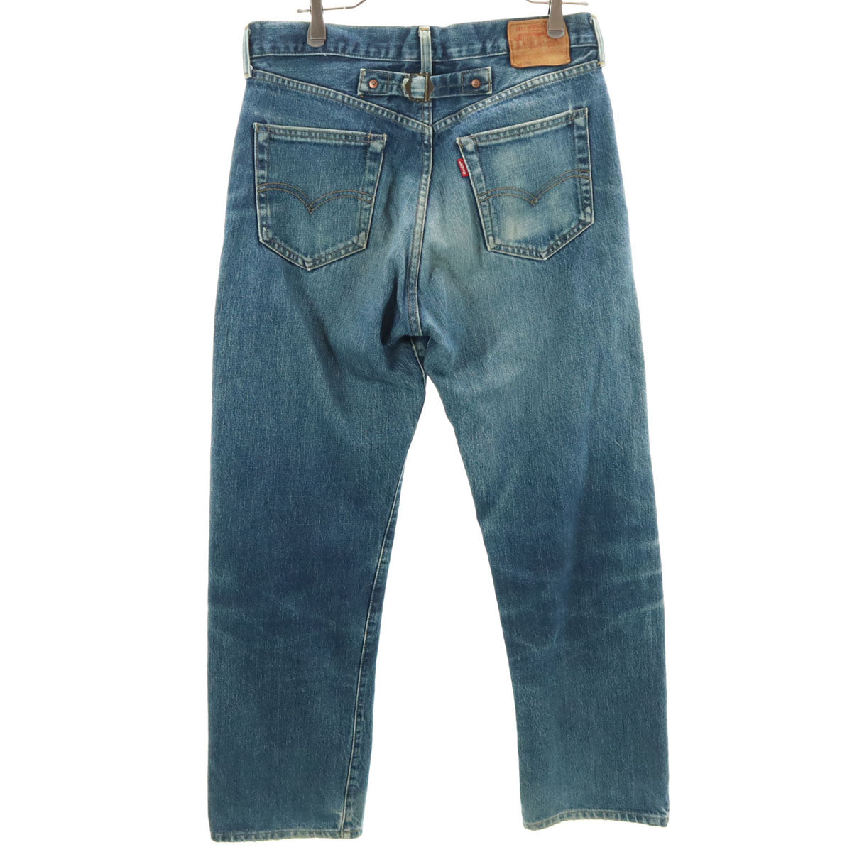 Levi's リーバイス 90s 701 日本製 ビッグE オールド デニムパンツ W33 ウォッシュブルー ジーンズ シンチバック メンズ