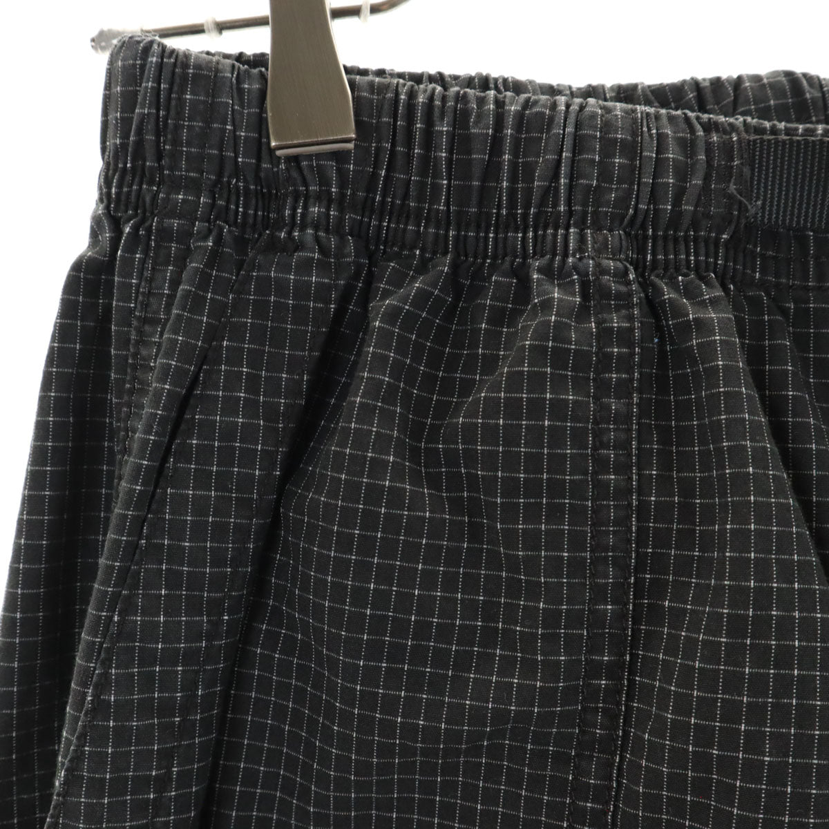 Gramicci グラミチ B:MING by BEAMS ビームス別注 チェック柄 クライミングパンツ M チャコールブラック アウトドア メンズ