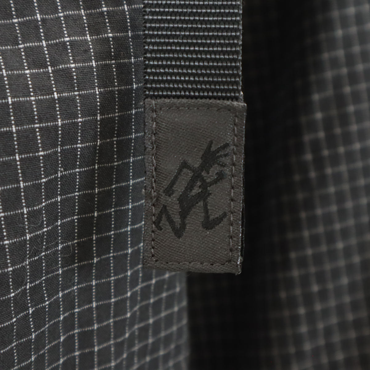 Gramicci グラミチ B:MING by BEAMS ビームス別注 チェック柄 クライミングパンツ M チャコールブラック アウトドア メンズ