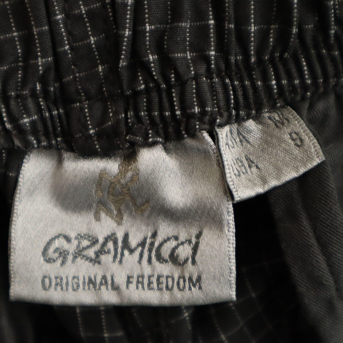 Gramicci グラミチ B:MING by BEAMS ビームス別注 チェック柄 クライミングパンツ M チャコールブラック アウトドア メンズ