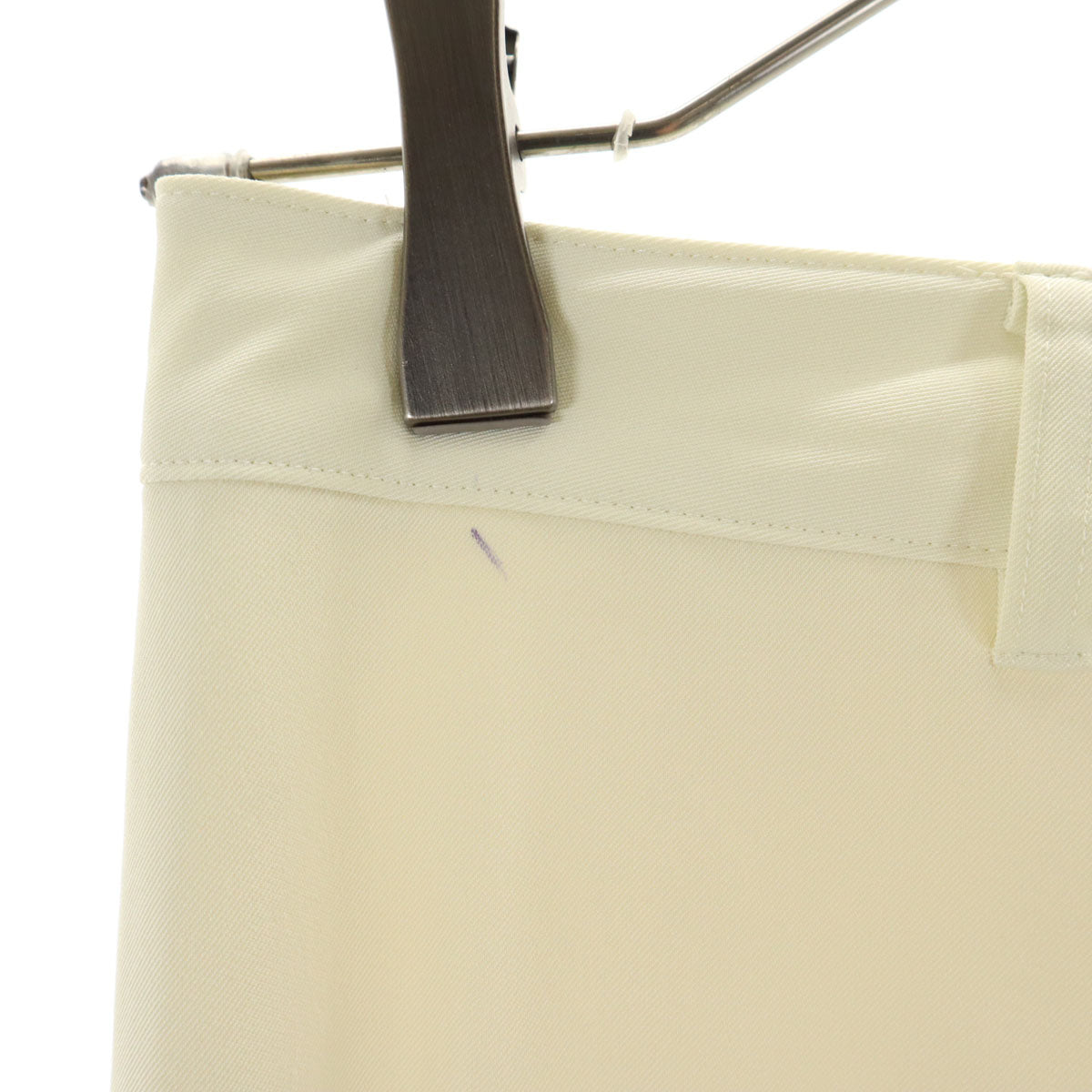 LANVIN LA COLLECTION ランバンコレクション 日本製 ロングパンツ 38 アイボリー レディース