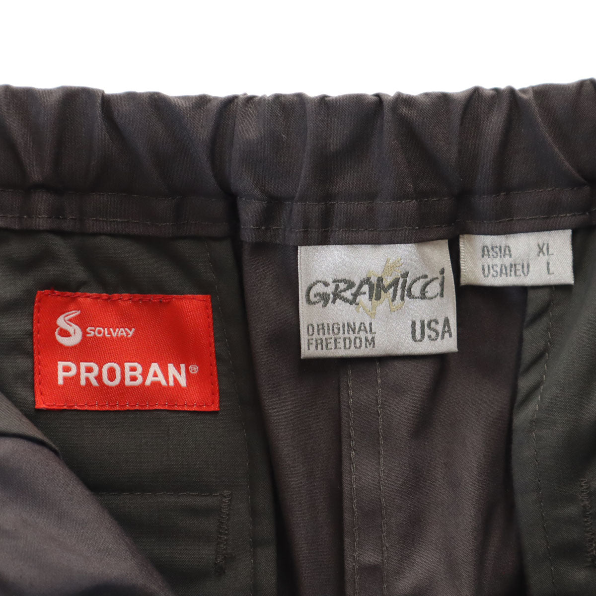 Gramicci グラミチ アウトドアパンツ L ブラウン系 難燃 メンズ