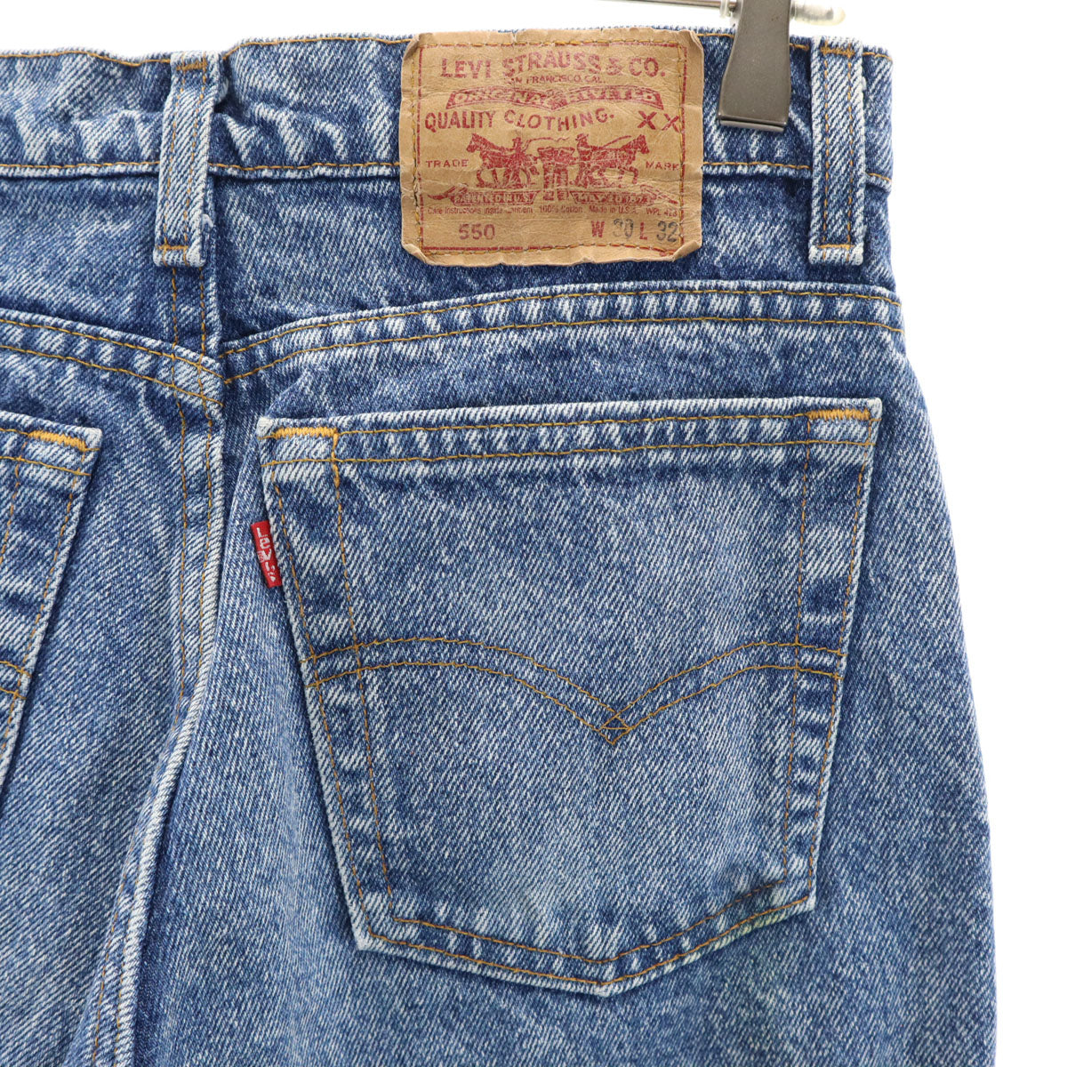 Levi's リーバイス 90s USA製 550 オールド テーパードデニムパンツ W30 ジーンズ メンズ