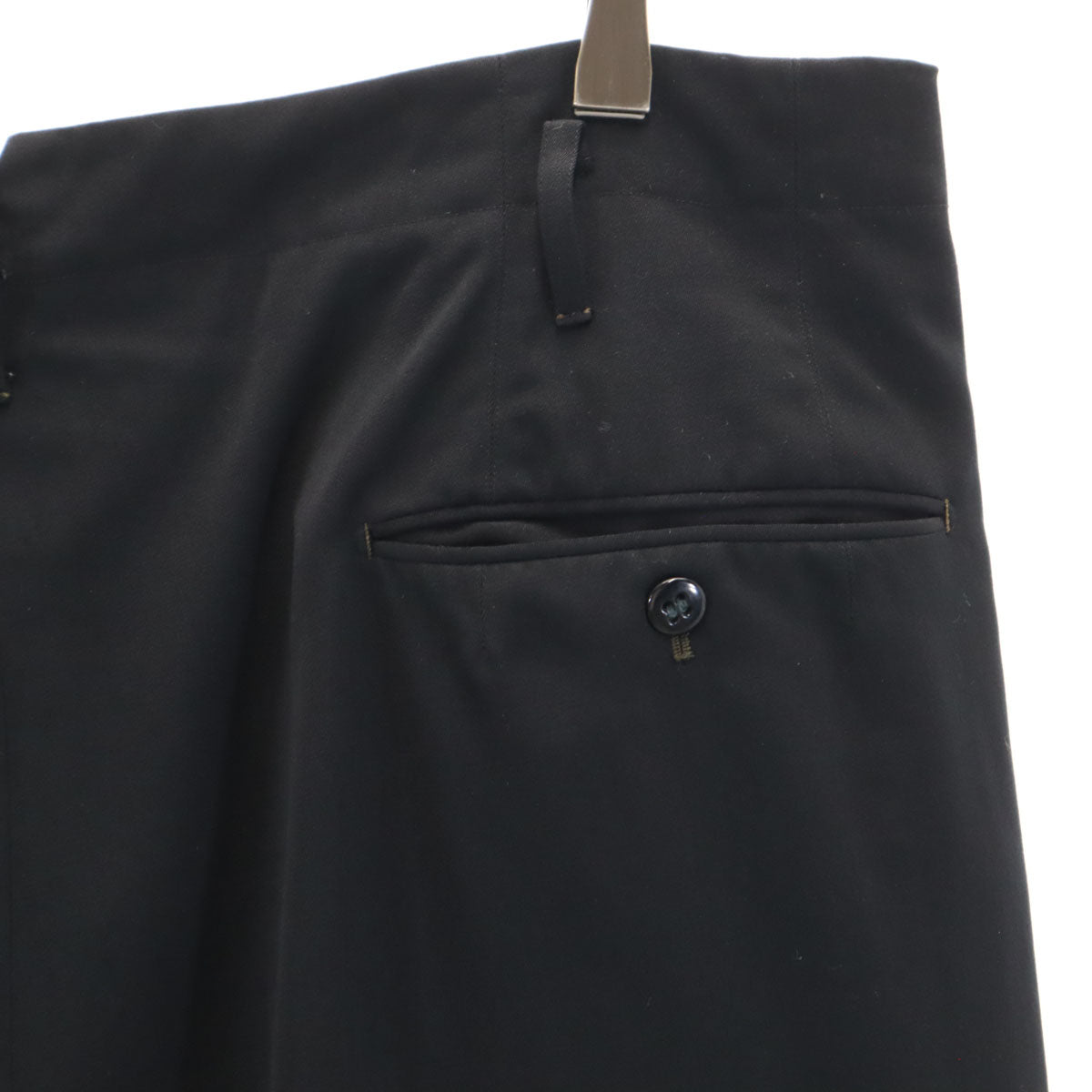 60s 70s ヴィンテージ スラックスパンツ ブラック DEPONIRT メンズ