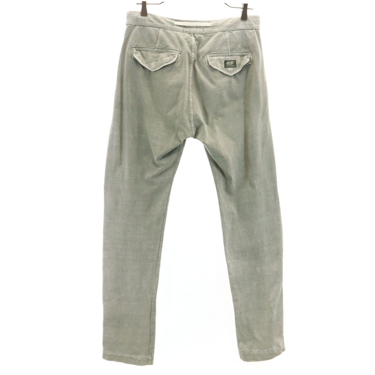55DSL フィフティーファイブディーエスエル イージーパンツ W28 カーキグレー系 メンズ