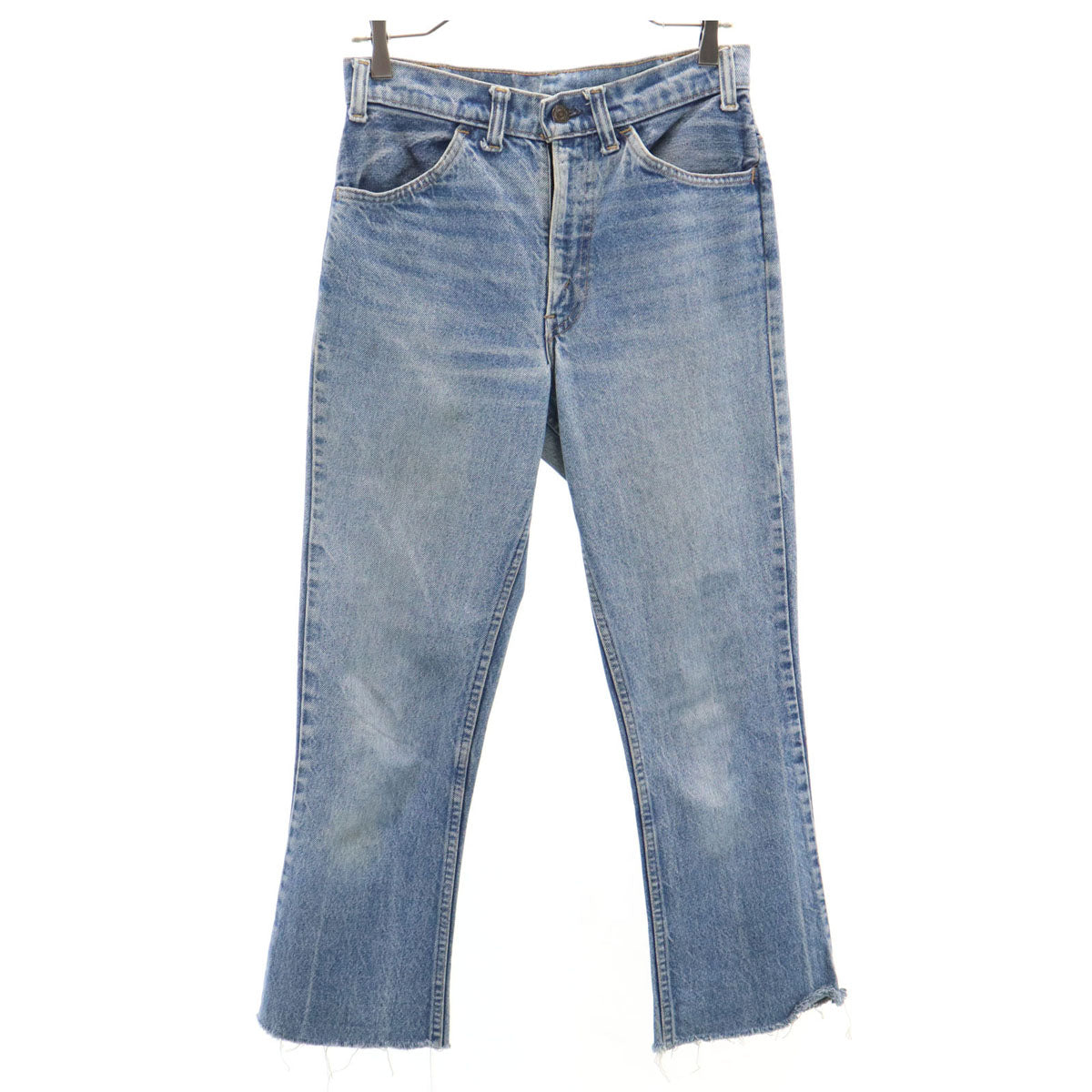 Levi's リーバイス 80s オレンジタブ ヴィンテージ ボタン裏8 デニムパンツ W30 ウォッシュブルー TALONジップ ジーンズ レディース