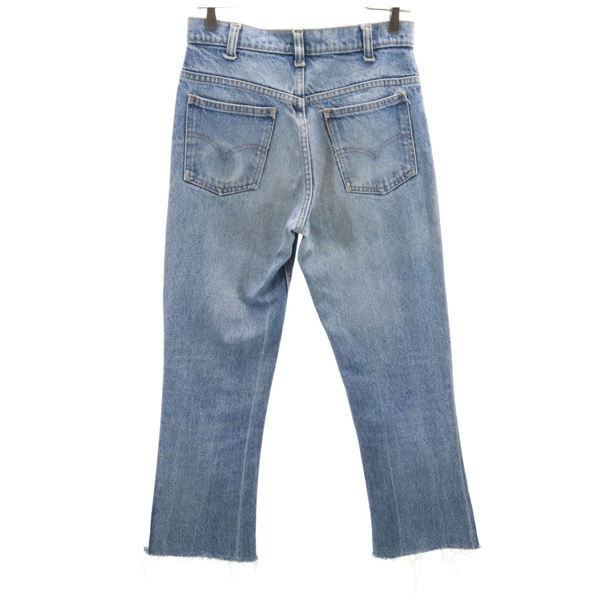 Levi's リーバイス 80s オレンジタブ ヴィンテージ ボタン裏8 デニムパンツ W30 ウォッシュブルー TALONジップ ジーンズ レディース