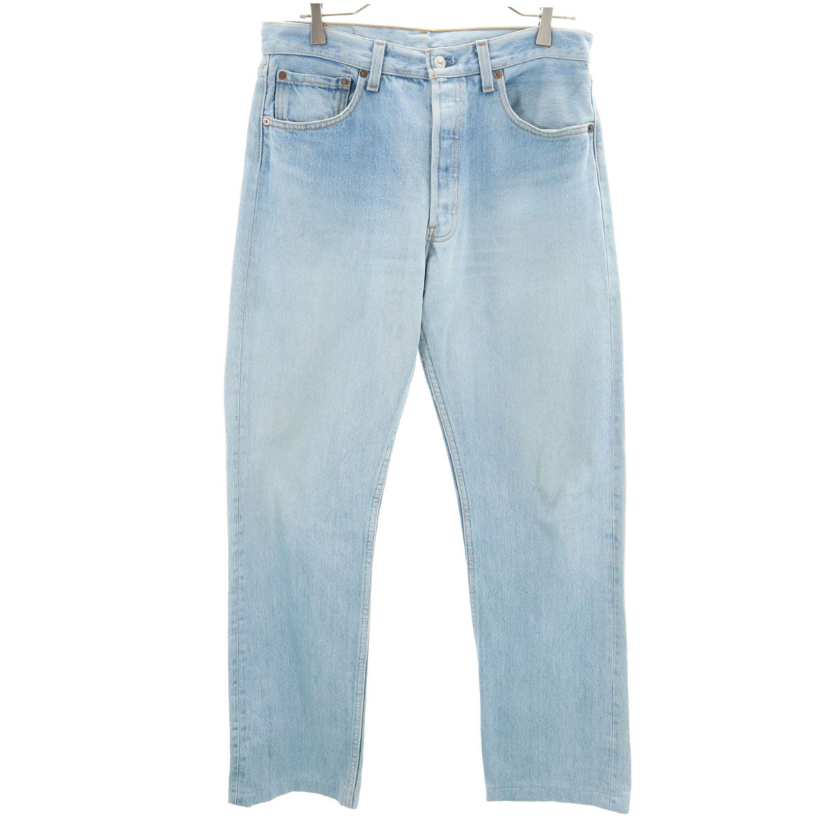 Levi's リーバイス 90s USA製 オールド ストレートデニムパンツ W33 ブルー系 501 メンズ