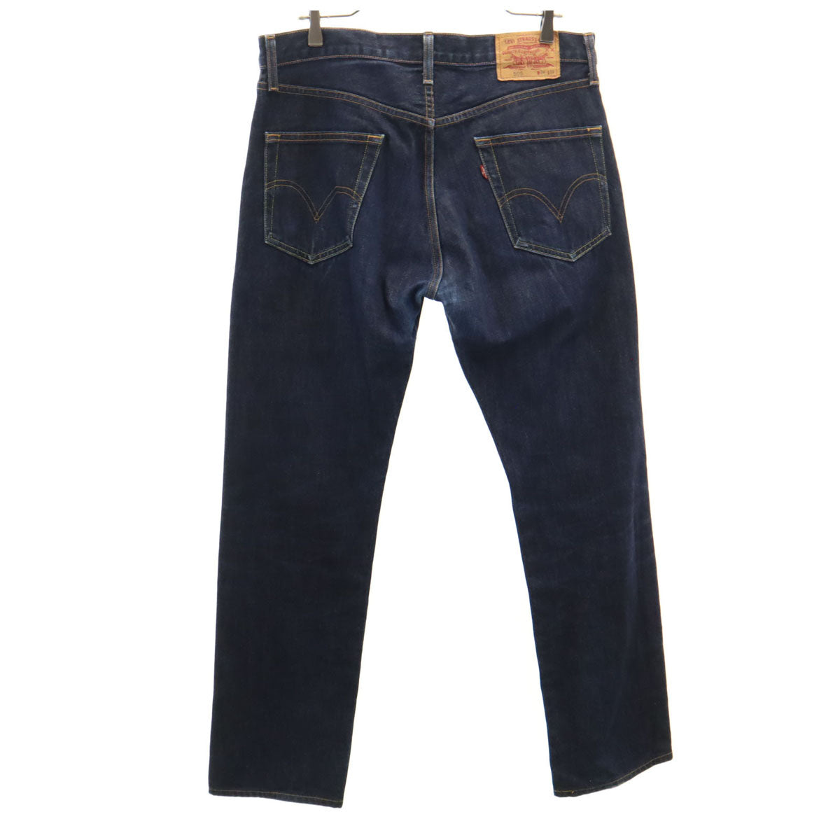 Levi's リーバイス USA製 505 ストレートデニムパンツ W34 ネイビー ジーンズ メンズ