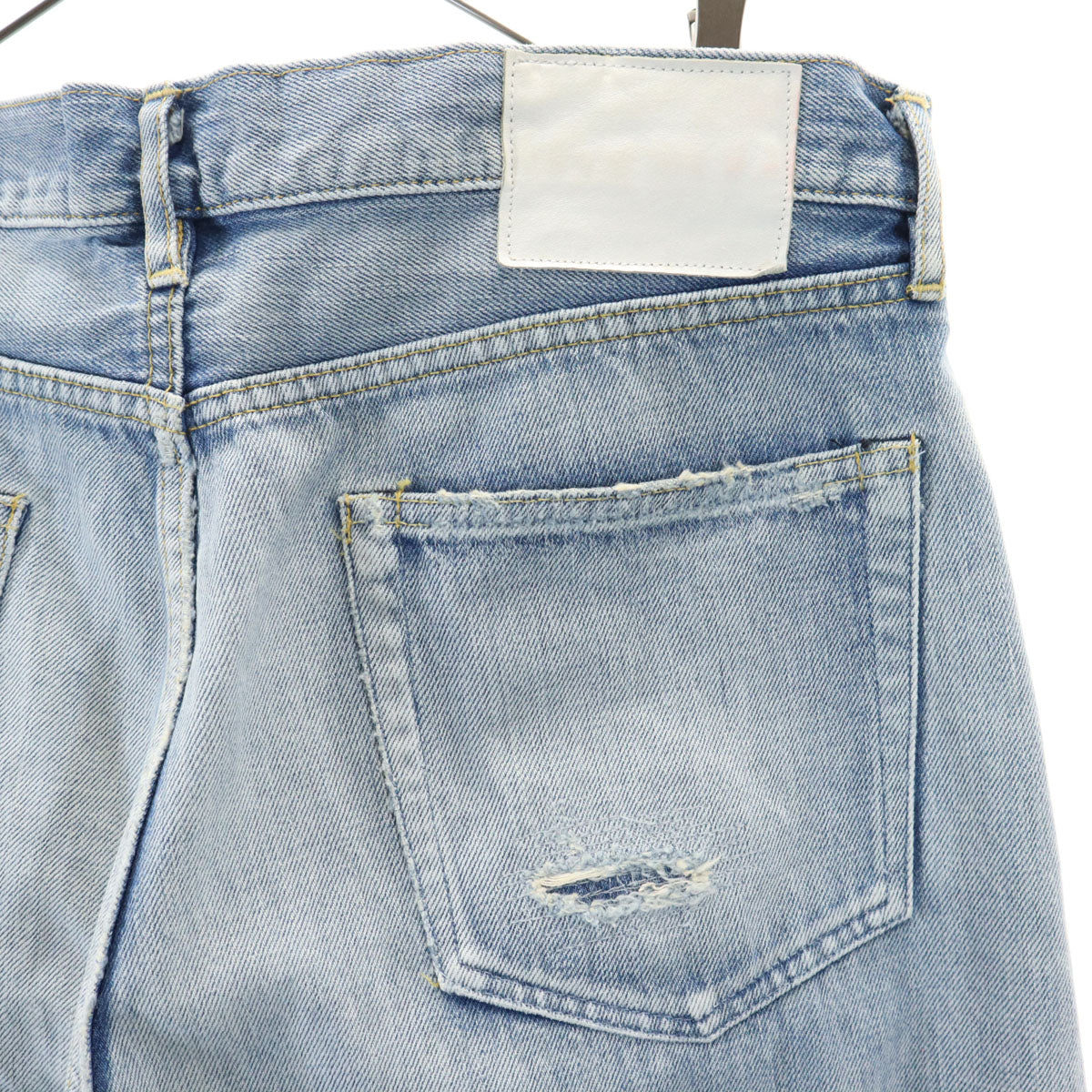 Ron Herman ロンハーマン 日本製 テーパードデニムパンツ W33 ジーンズ ボタンフライ メンズ