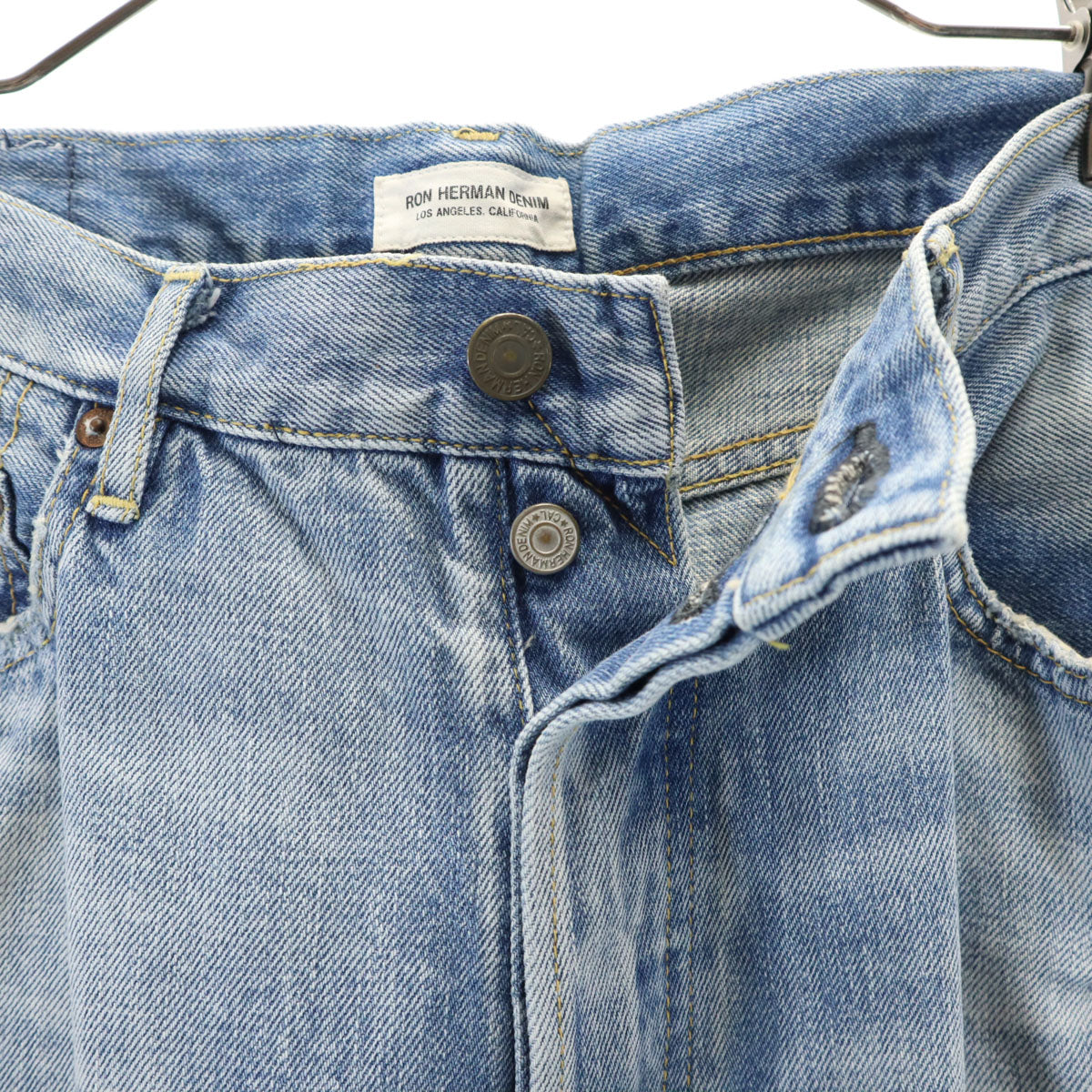Ron Herman ロンハーマン 日本製 テーパードデニムパンツ W33 ジーンズ ボタンフライ メンズ