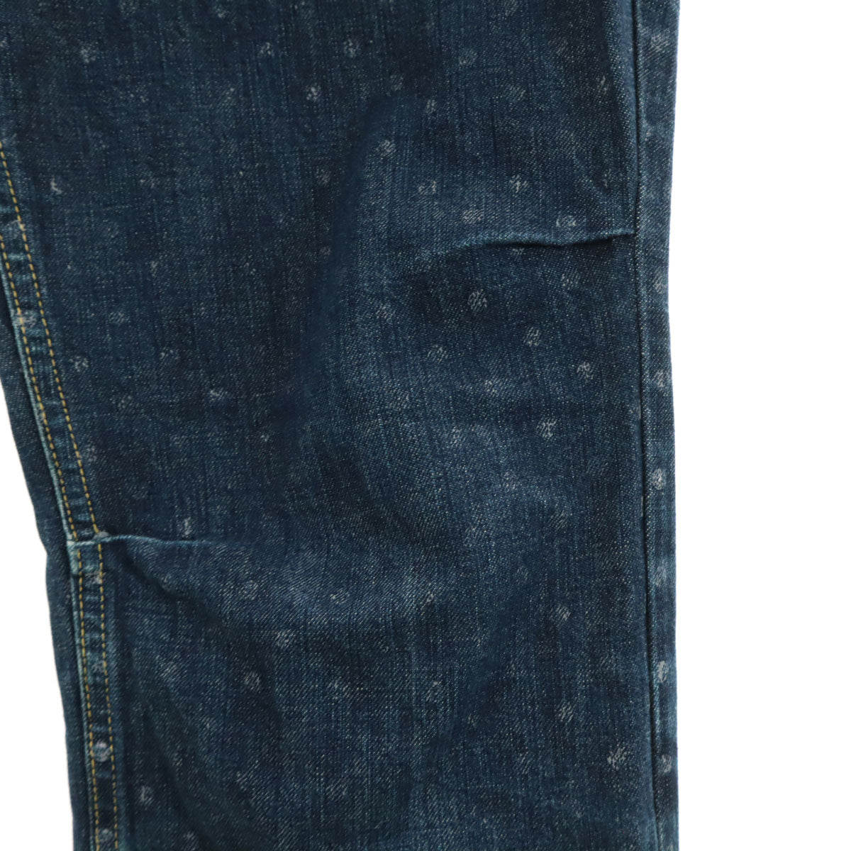 KAPITAL キャピタル 日本製 ドット柄 ピエロ デニムパンツ 1 インディゴブルー 水玉 ジーンズ メンズ