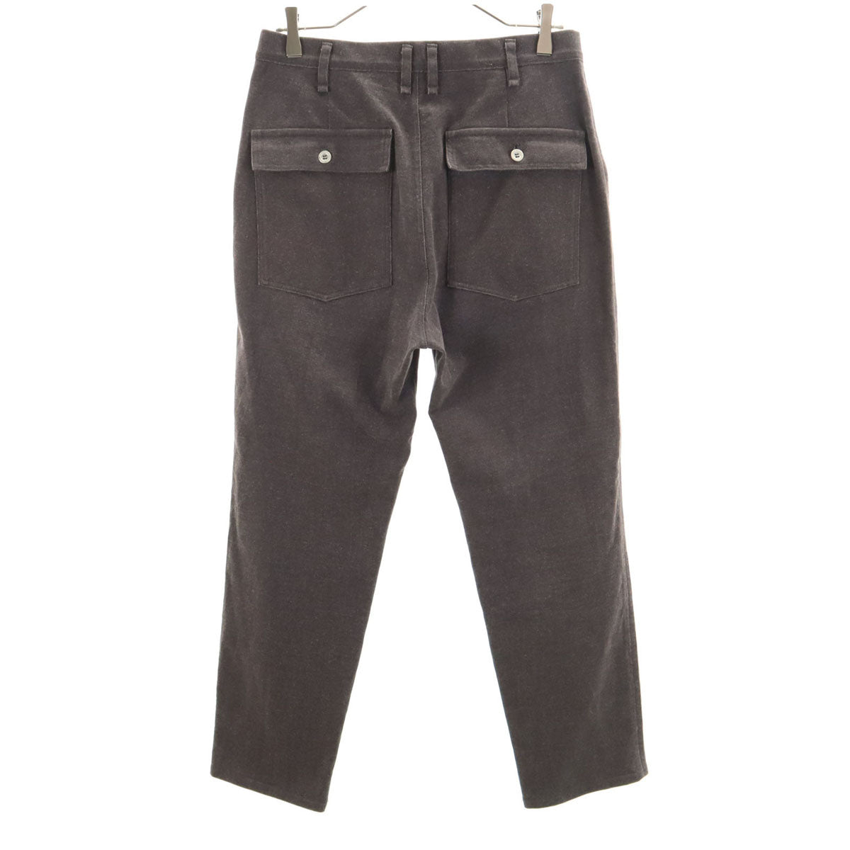 CURLY カーリー 日本製 アンクル丈 テーパードパンツ 2 チャコールグレー メンズ