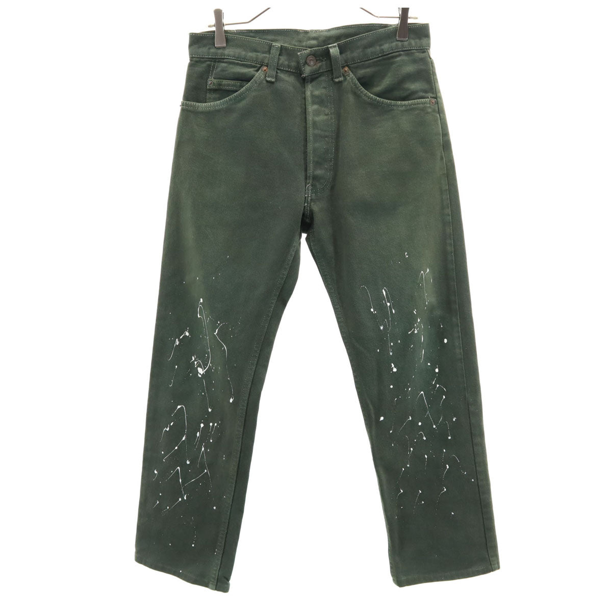 Levi's リーバイス 90s ボタン裏524 オールド ストレートパンツ W29 カーキ メンズ