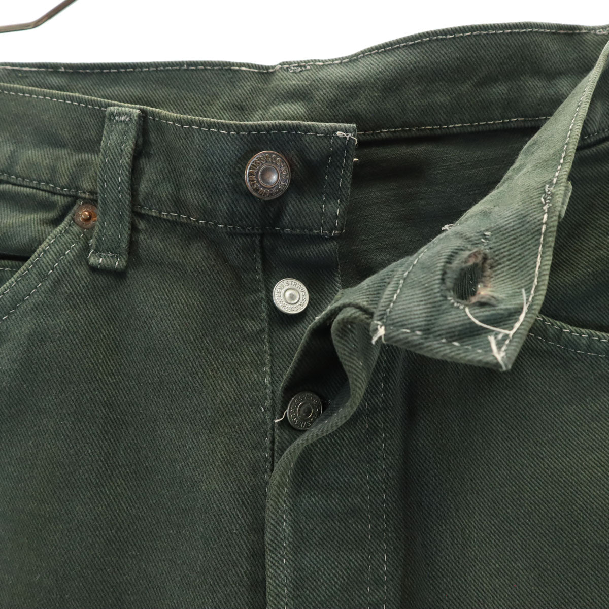 Levi's リーバイス 90s ボタン裏524 オールド ストレートパンツ W29 カーキ メンズ