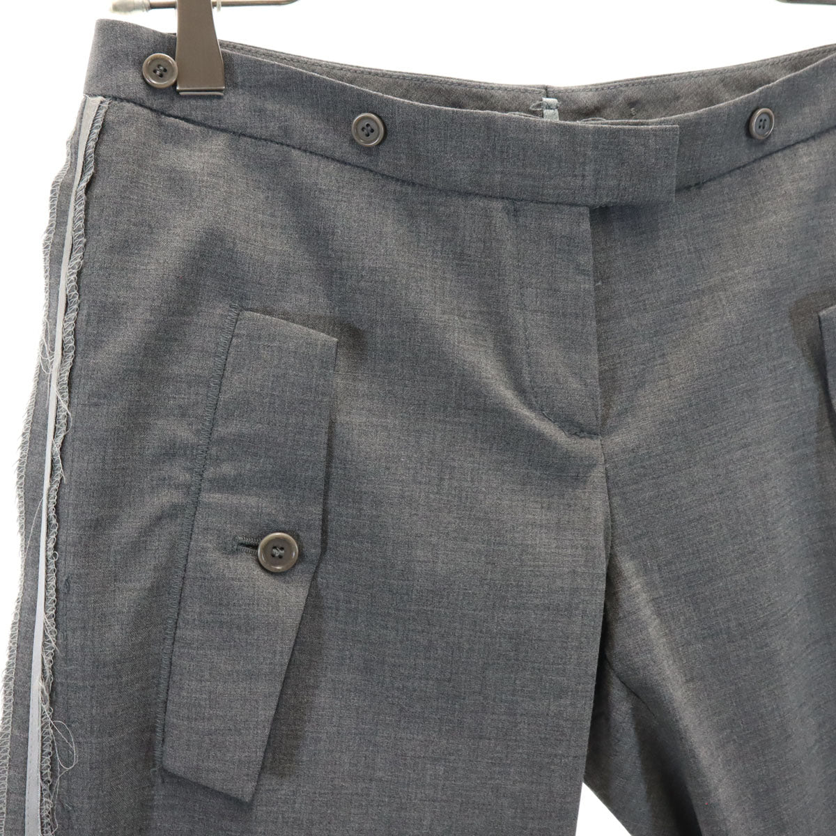 NEIL BARRETT ニールバレット イタリア製 スラックスパンツ 38 グレー レディース