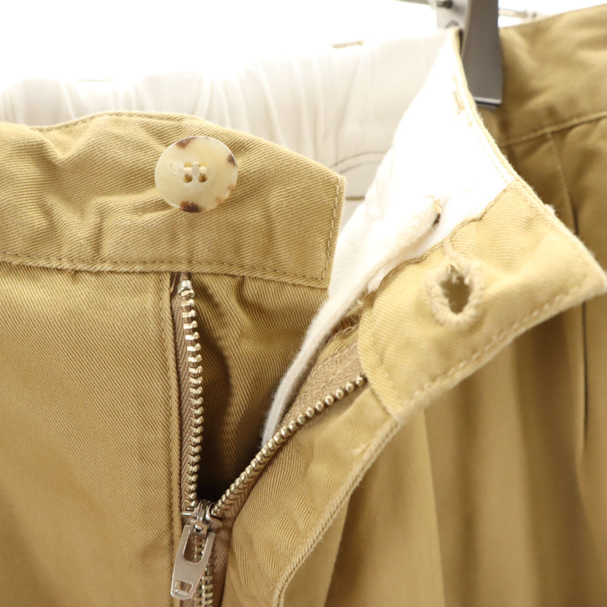 GYMPHLEX ジムフレックス チノパンツ L ベージュ メンズ