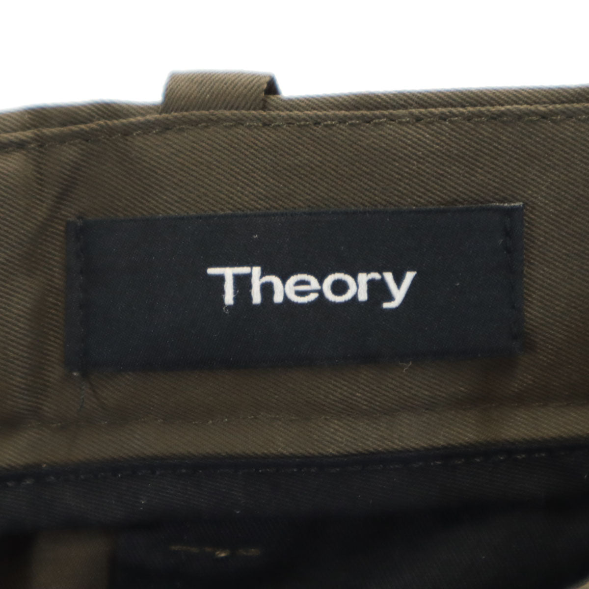 theory セオリー テック チノパンツ 32 カーキ メンズ