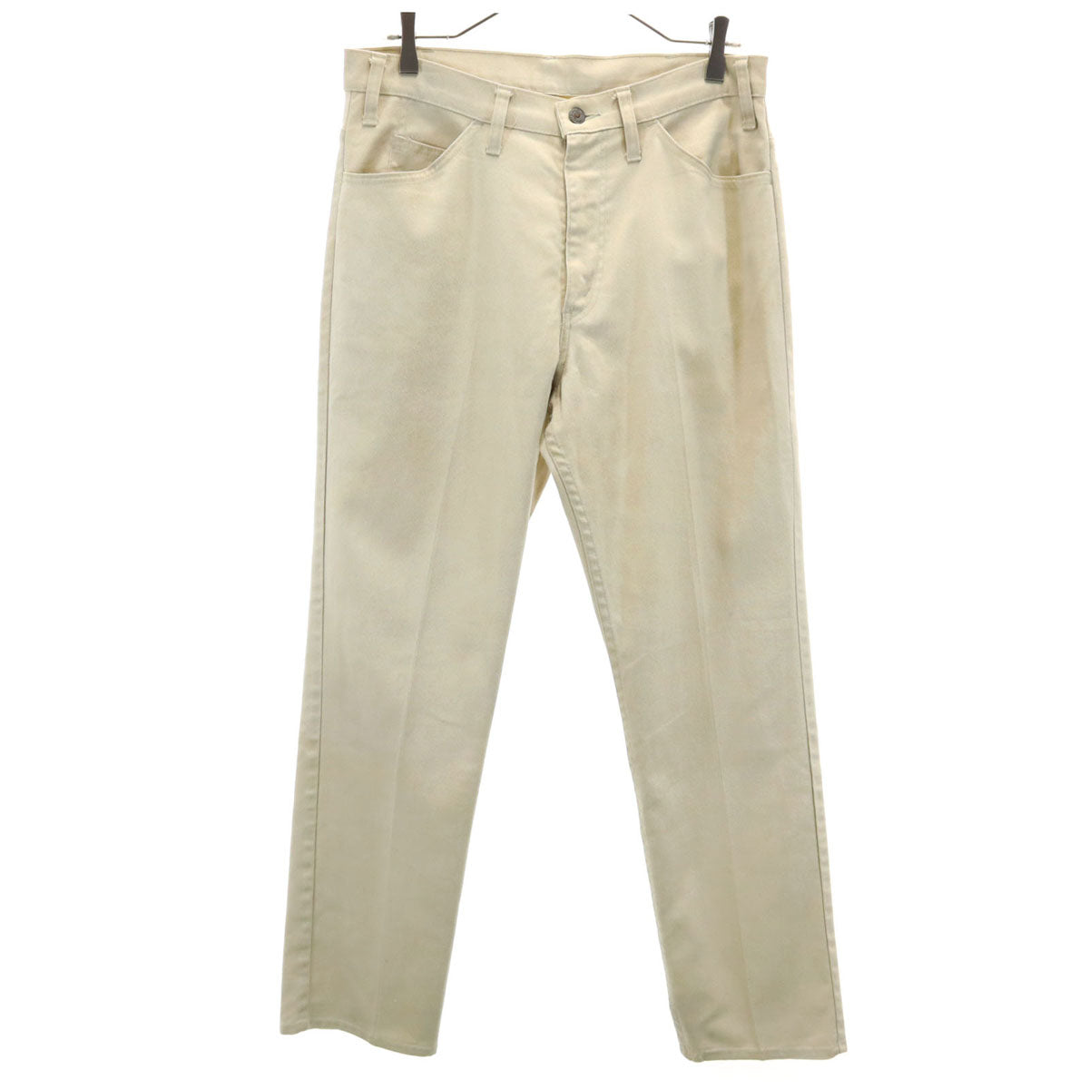 Levi's リーバイス 70s ビッグE ヴィンテージ ロングパンツ ベージュ STA-PREST スタプレ TALONジップ メンズ