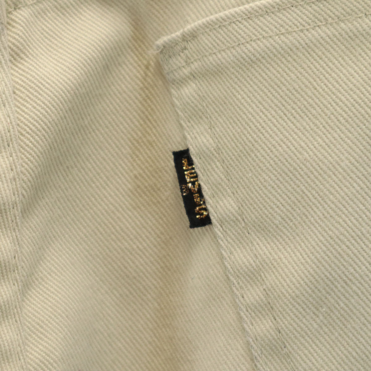 Levi's リーバイス 70s ビッグE ヴィンテージ ロングパンツ ベージュ STA-PREST スタプレ TALONジップ メンズ