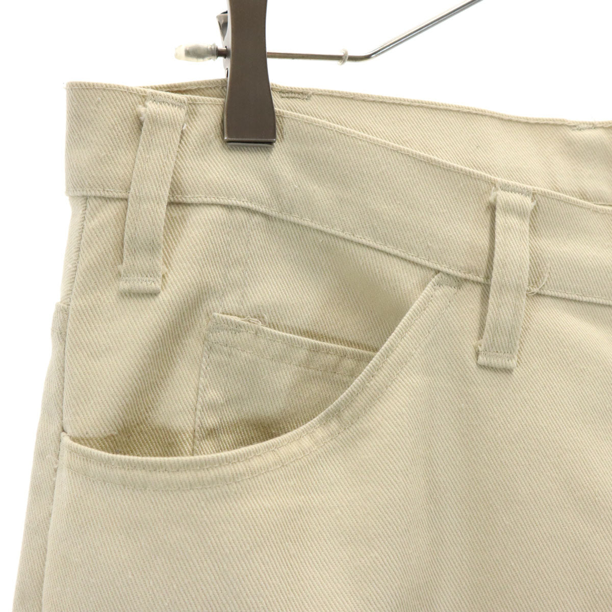 Levi's リーバイス 70s ビッグE ヴィンテージ ロングパンツ ベージュ STA-PREST スタプレ TALONジップ メンズ