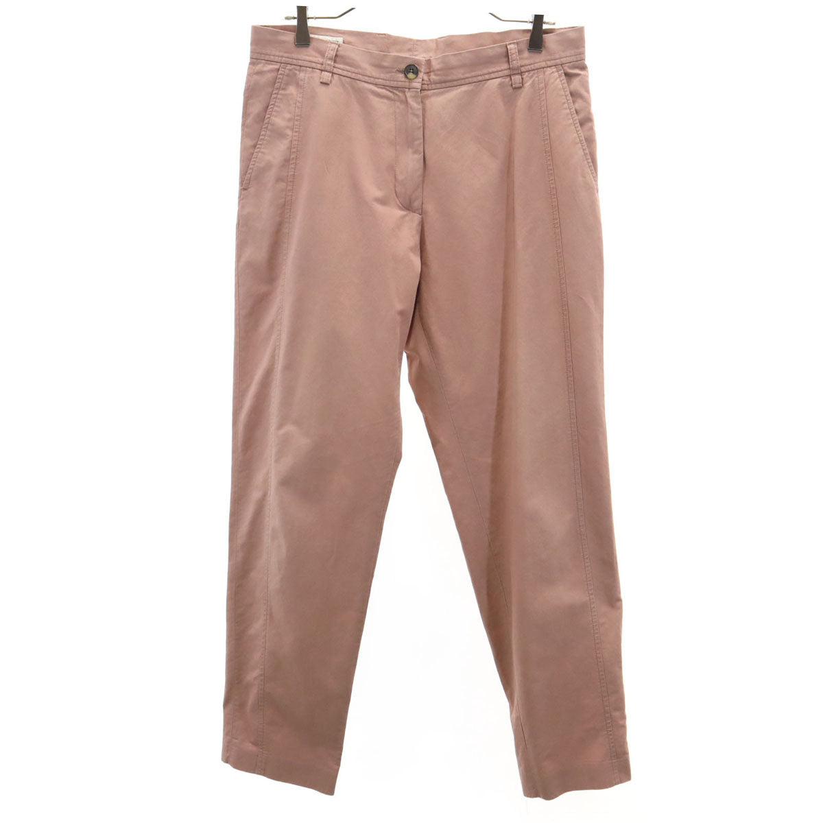 DRIES VAN NOTEN ドリスヴァンノッテン リネンブレンド テーパードパンツ 40 ダスティピンク レディース