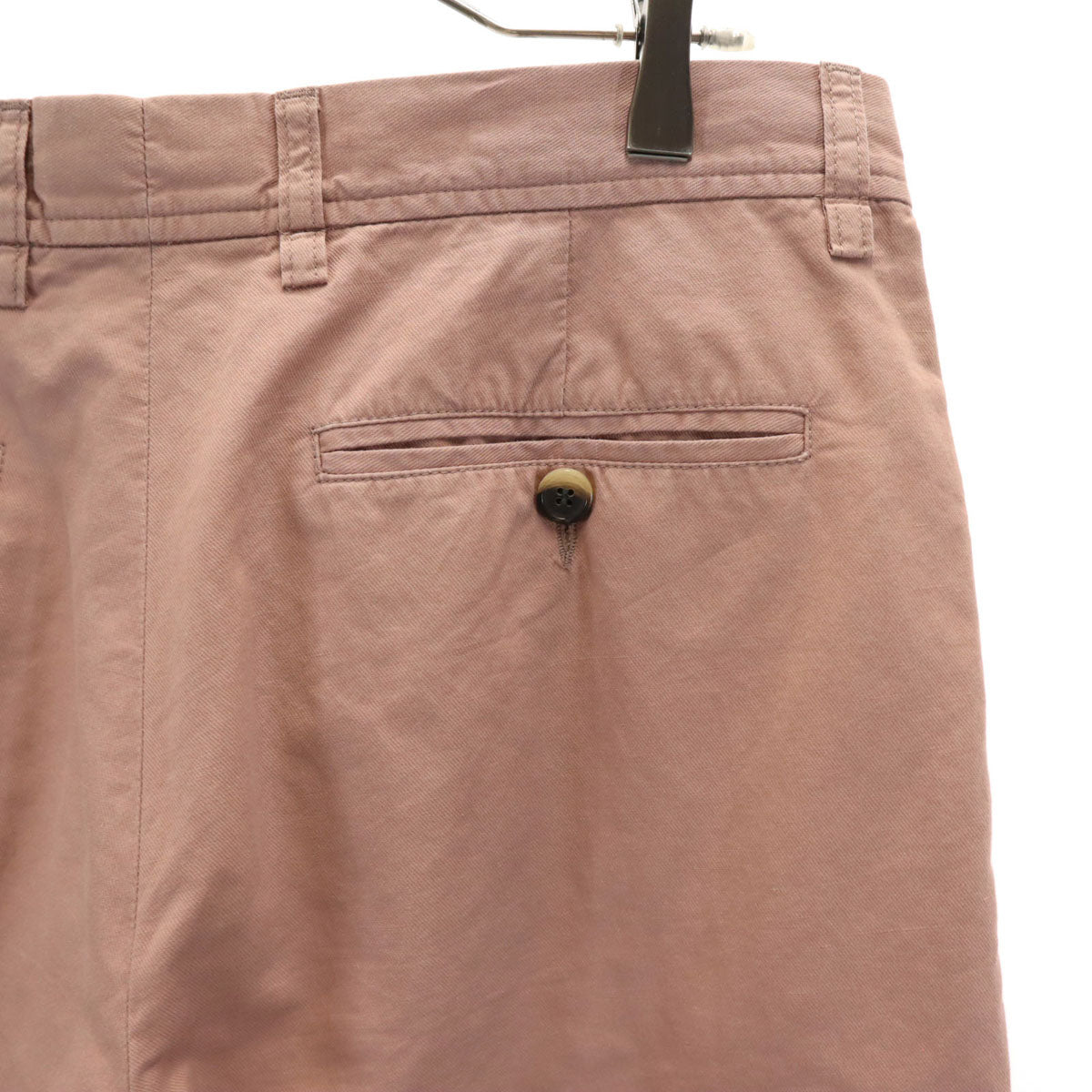 DRIES VAN NOTEN ドリスヴァンノッテン リネンブレンド テーパードパンツ 40 ダスティピンク レディース
