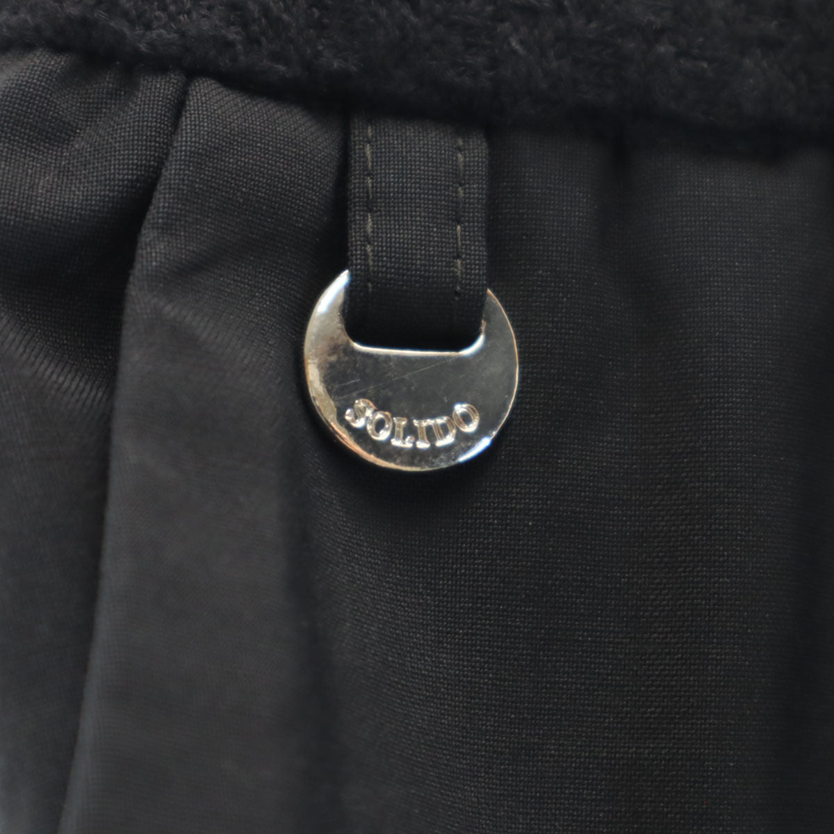 SOLIDO ソリード 日本製 アンクルパンツ 1 ブラック レディース