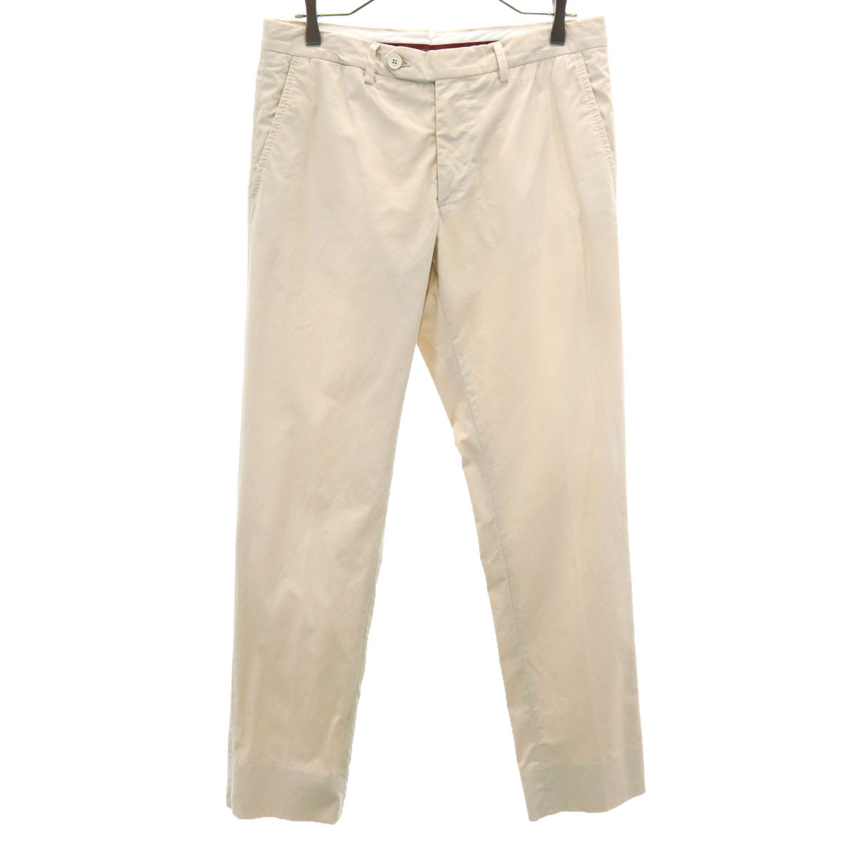 Salvatore Ferragamo サルヴァトーレフェラガモ イタリア製 テーパードパンツ 48 ベージュ メンズ