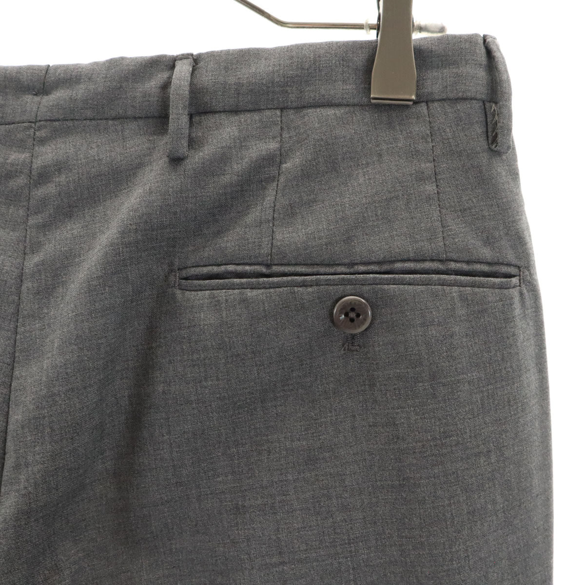 INCOTEX インコテックス ウール スラックスパンツ 44 グレー メンズ