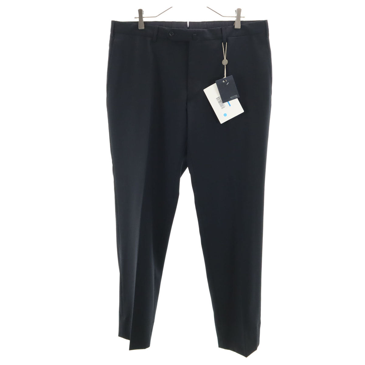 INCOTEX インコテックス 未使用 ウール スラックスパンツ 56 ネイビー タグ付き ビックサイズ メンズ