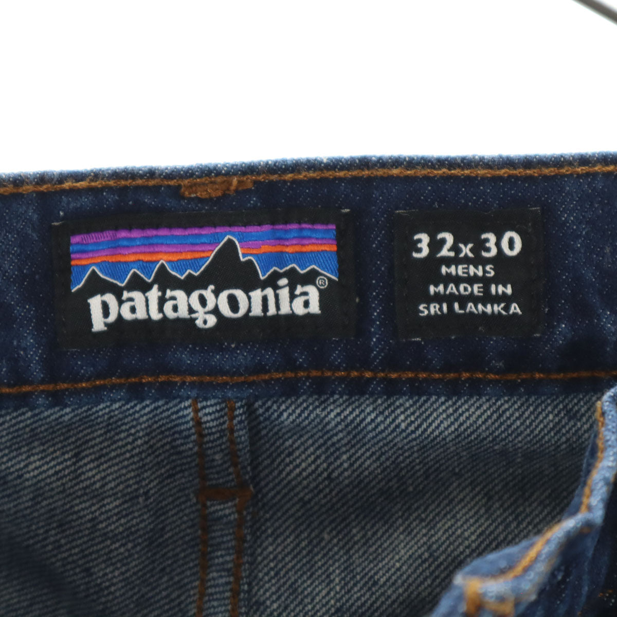 patagonia パタゴニア ストレートデニムパンツ W32 ネイビー 21615 ジーンズ メンズ