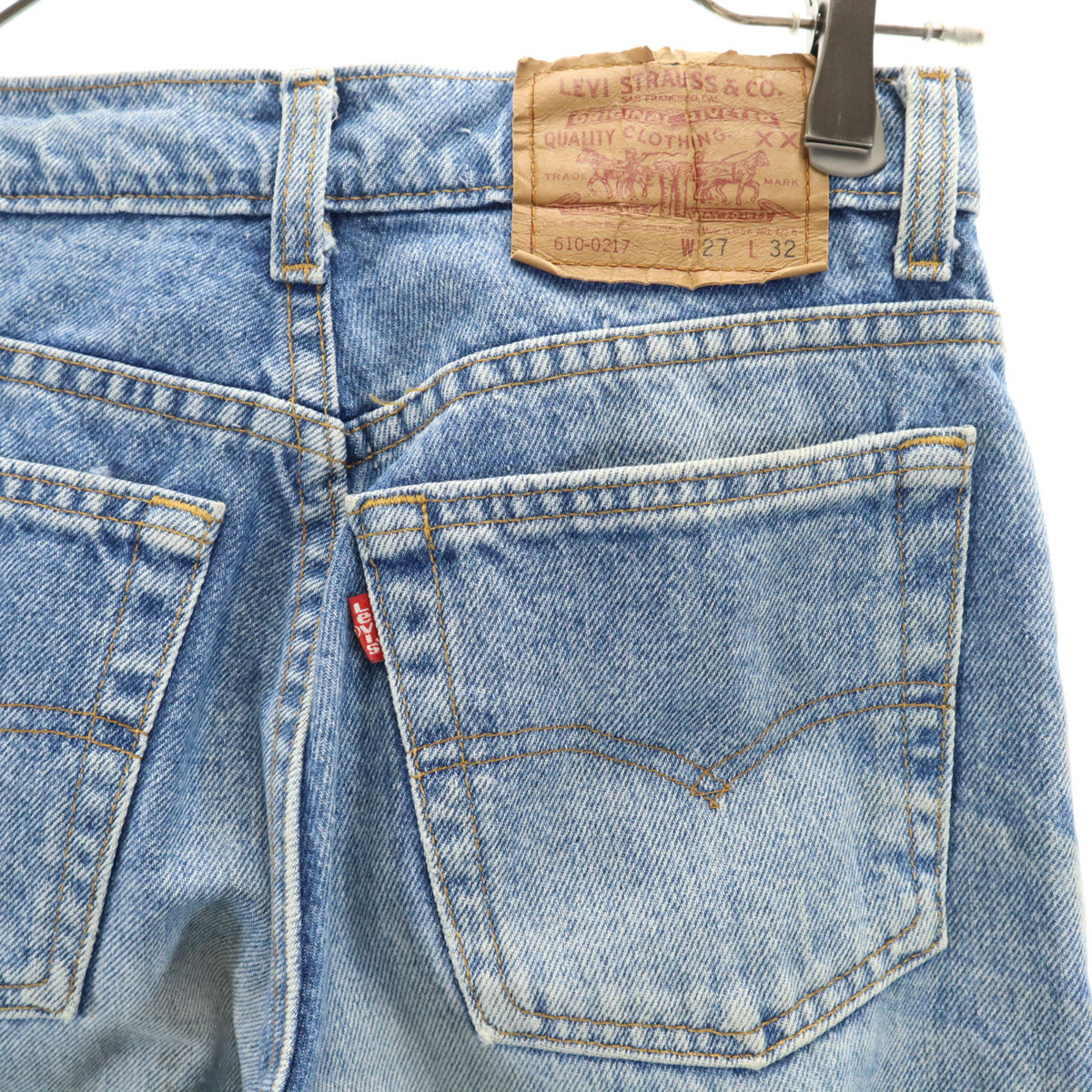 Levi's リーバイス 90s オールド USA製 テーパードデニムパンツ W27 ジーンズ レディース